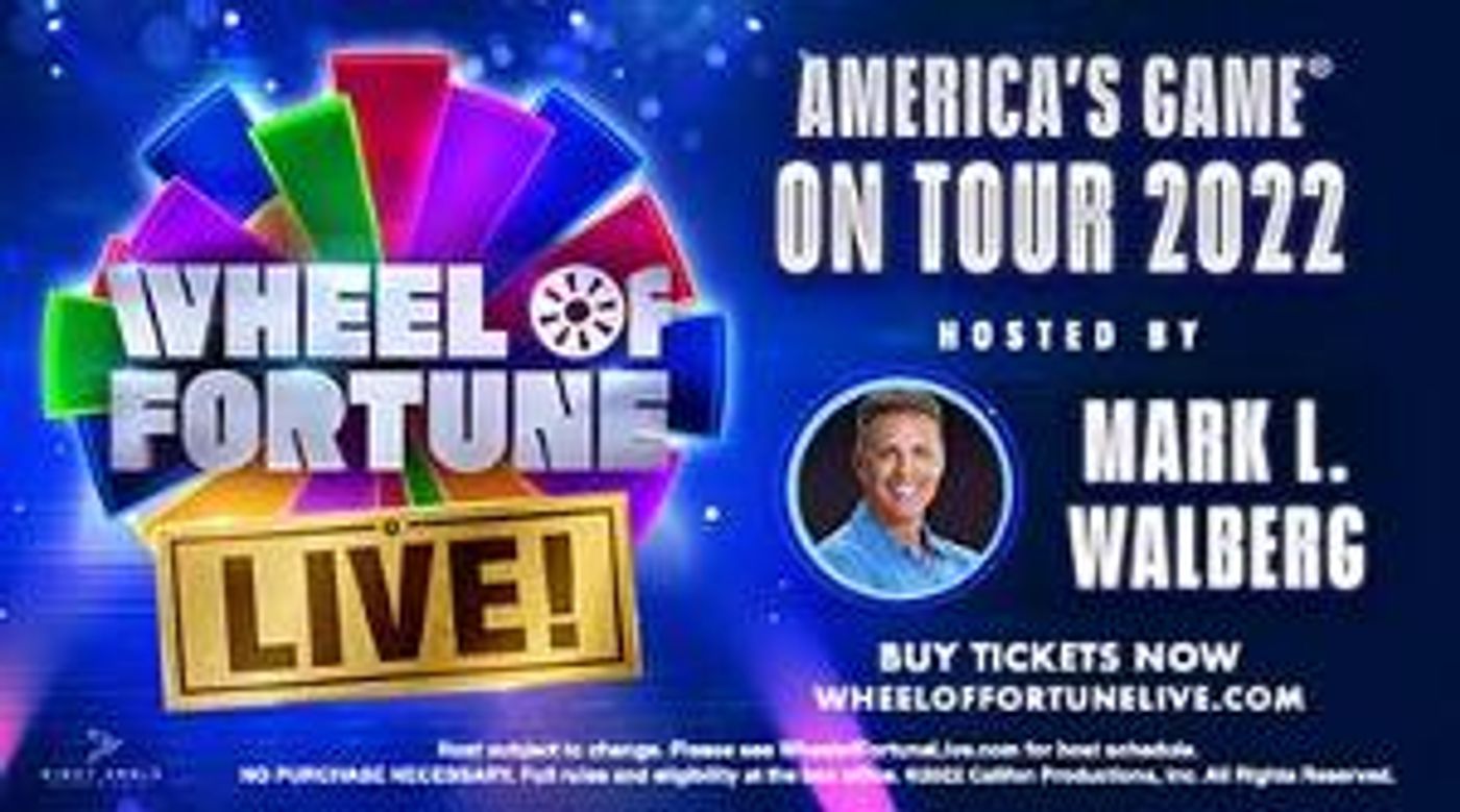 WHEEL OF FORTUNE LIVE Announces Mark L. Walberg as St. Louis Host  Image
