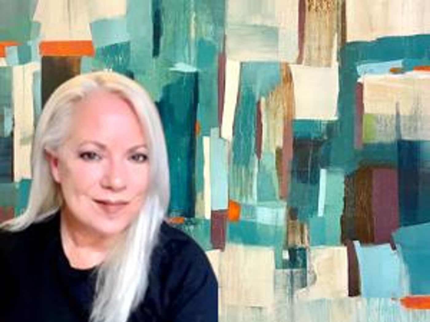 New Abstract Art Exhibition By Maplewood-Based Artist Aida Jones On Display At South Orange Performing Arts Center  Image