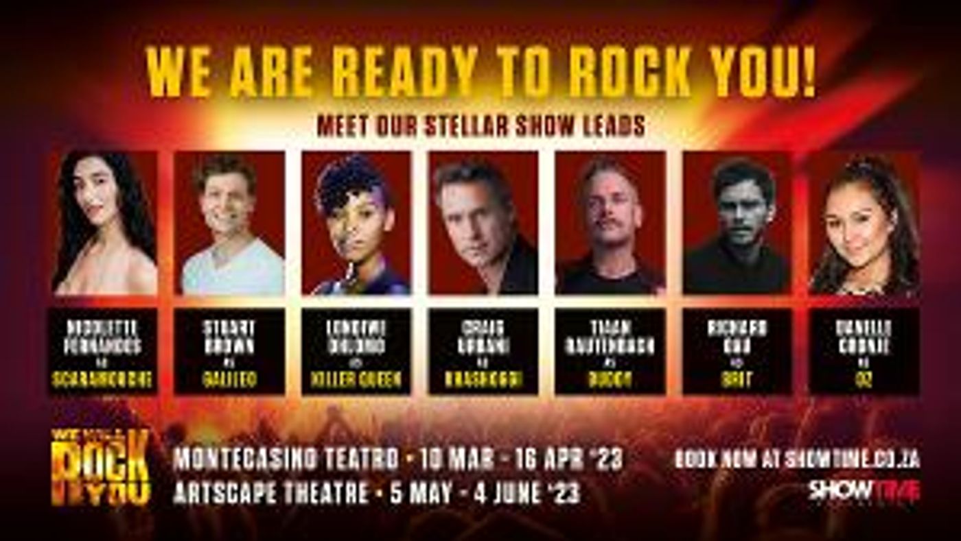 WE WILL ROCK YOU  Announces All-South African Cast  Image