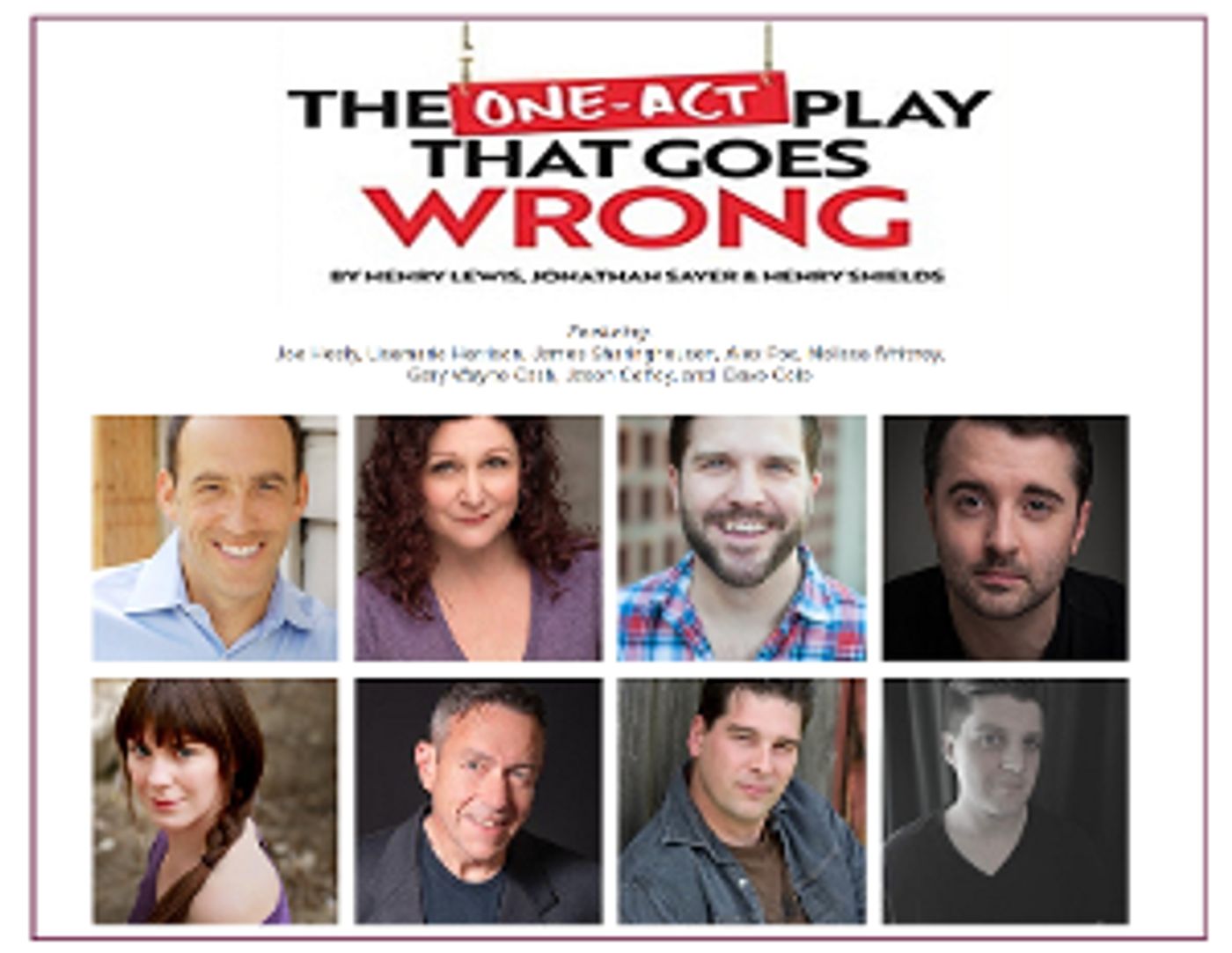 triangle productions Opens 33rd Season With THE ONE-ACT PLAY THAT GOES WRONG  Image