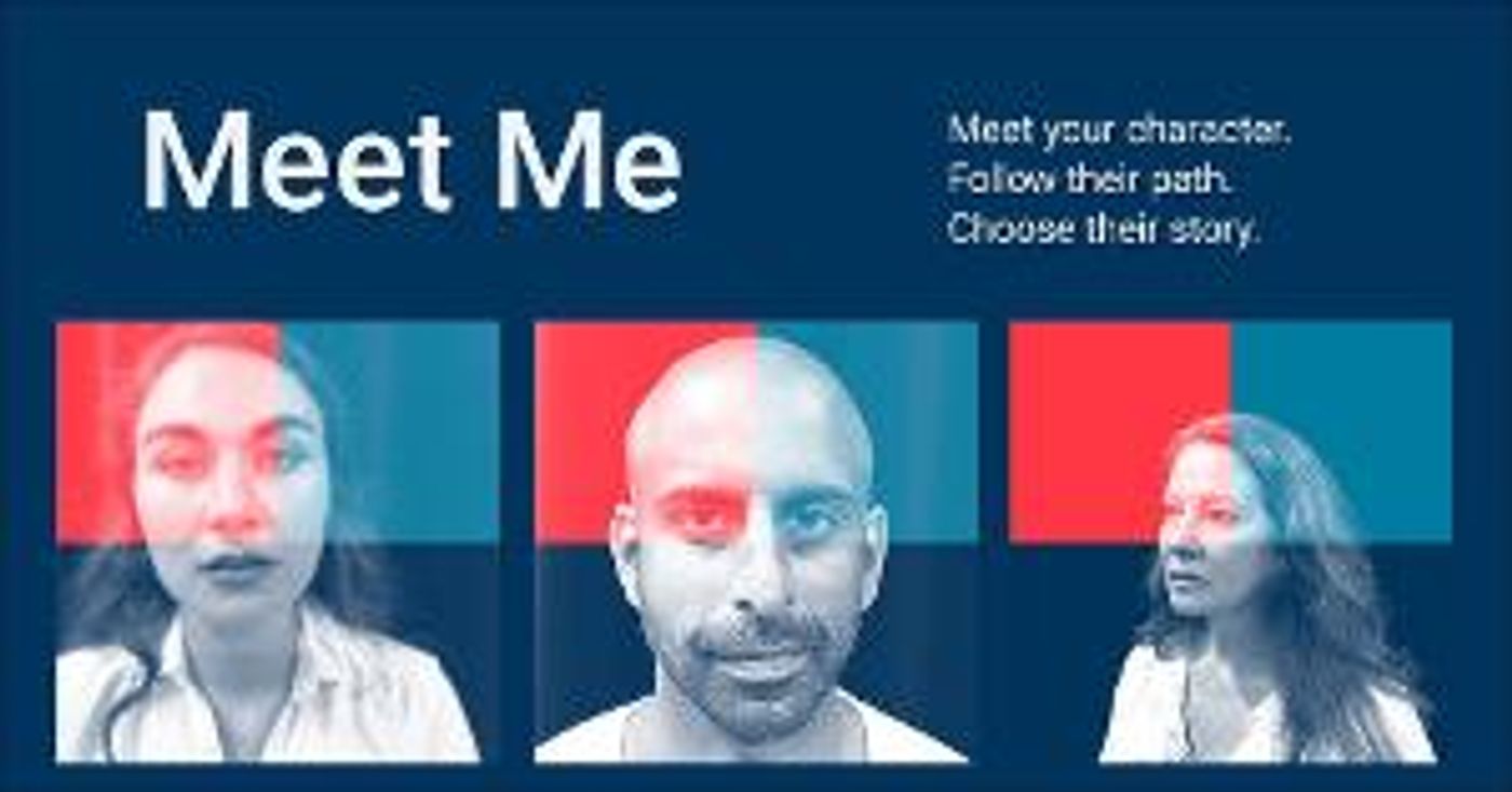 Unique Live Theatre Experience MEET ME Explores Current Issues Integrating Digital Real-Time  Image