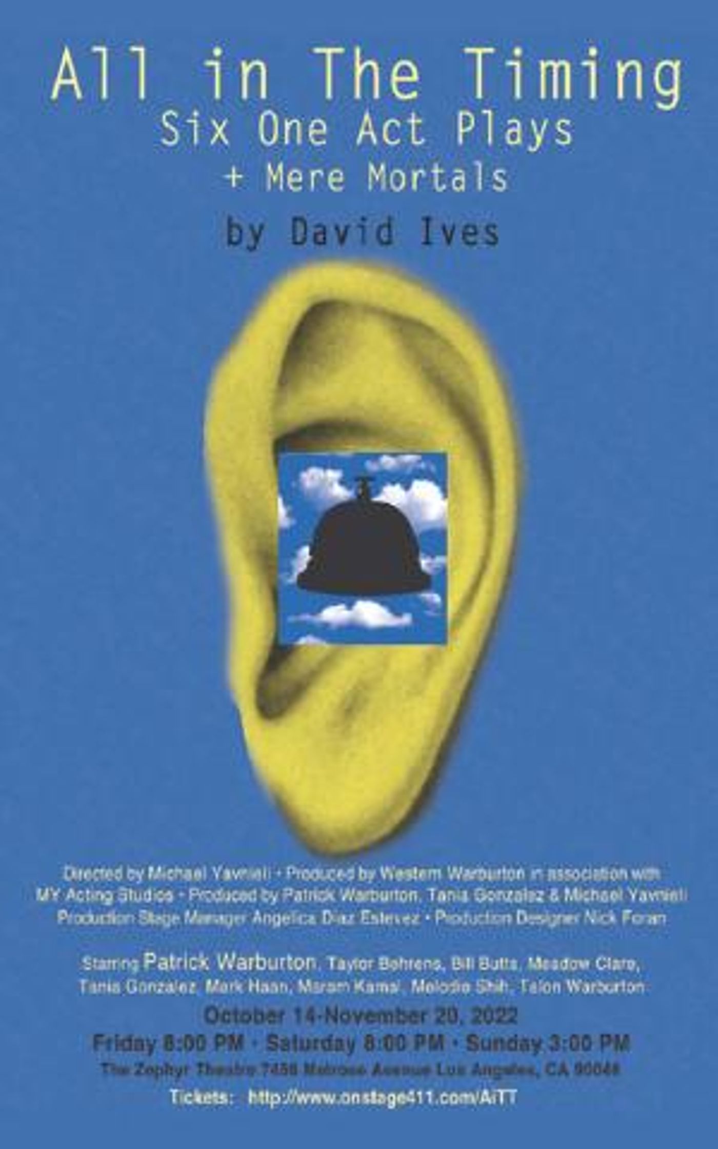 ALL IN THE TIMING Opens at Zephyr Theatre Next Month  Image