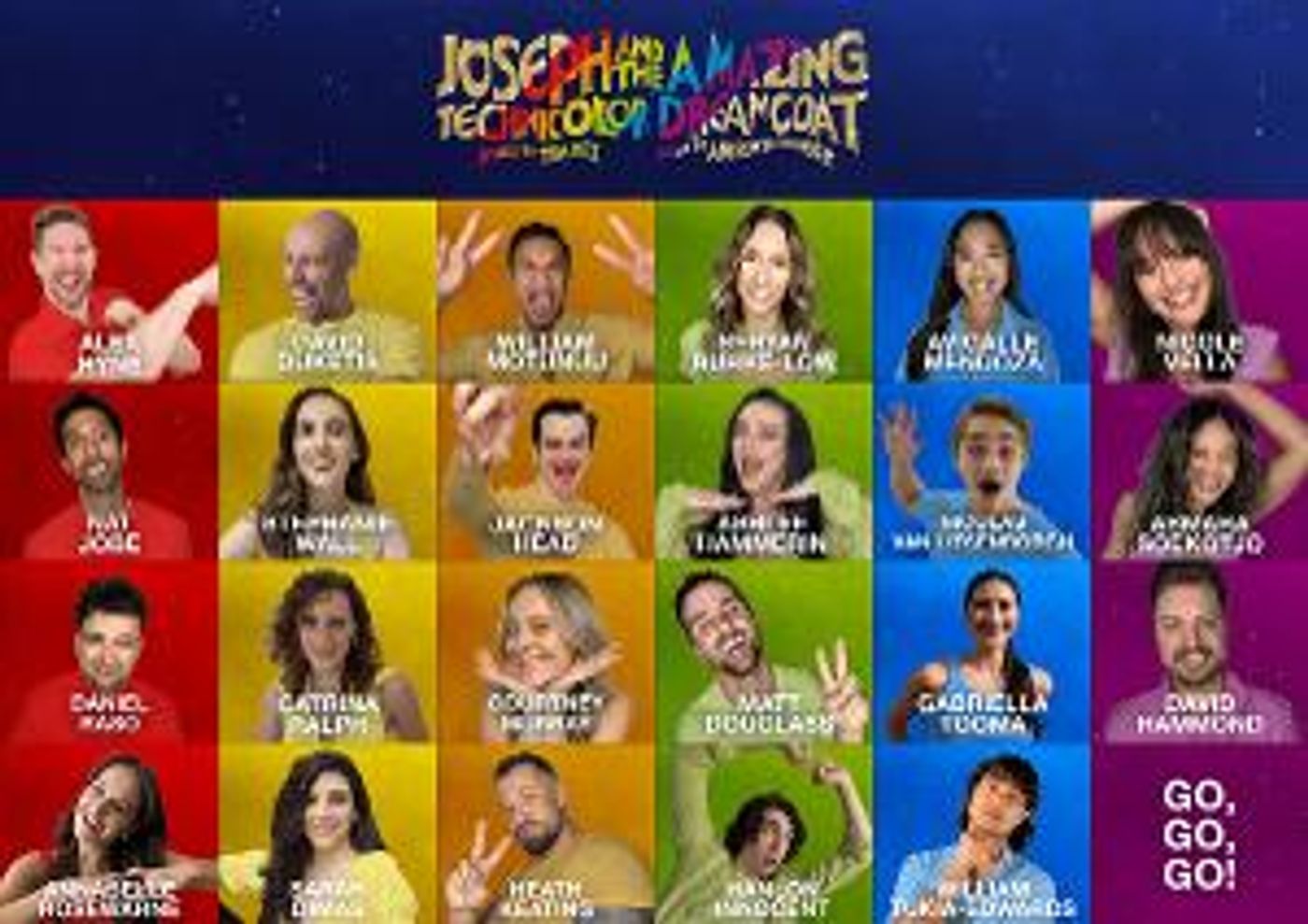 Cast Announced For JOSEPH AND THE AMAZING TECHNICOLOR DREAMCOAT in Melbourne and Sydney  Image