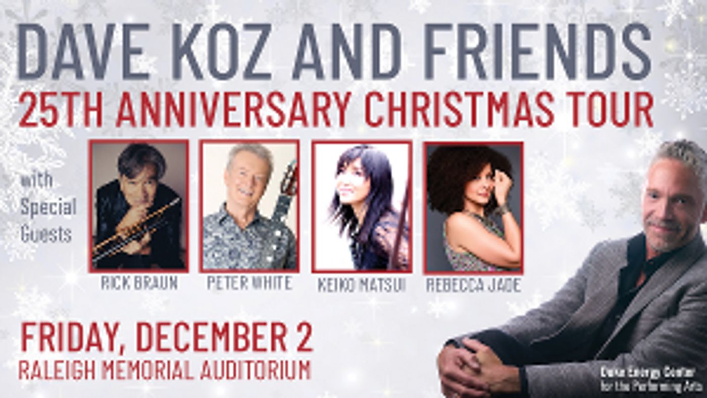 Dave Koz and Friends 25th Anniversary Christmas Tour Comes To Duke Energy Center For The Performing Arts  Image