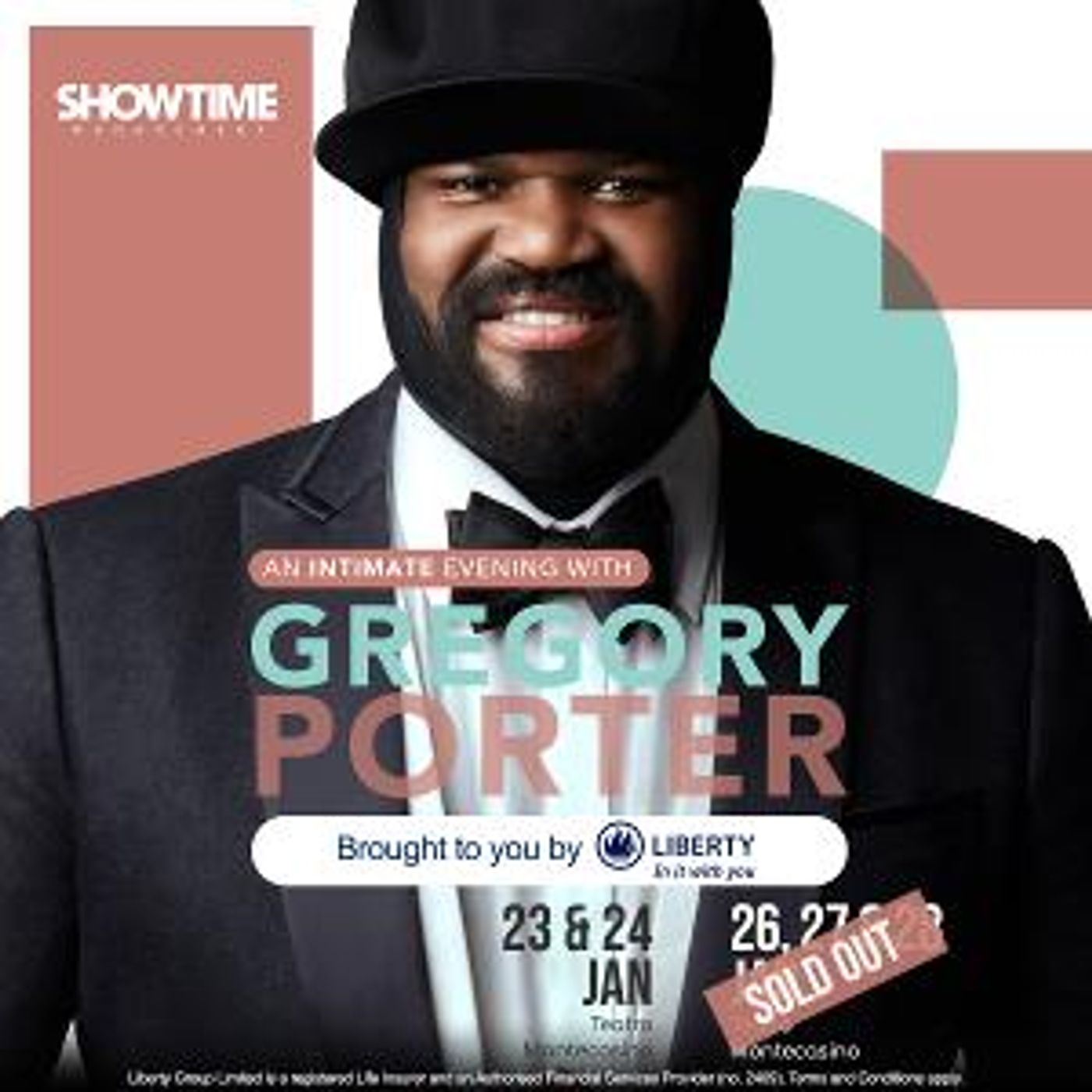 Two Additional Gregory Porter Concerts Announced At Montecasino  Image