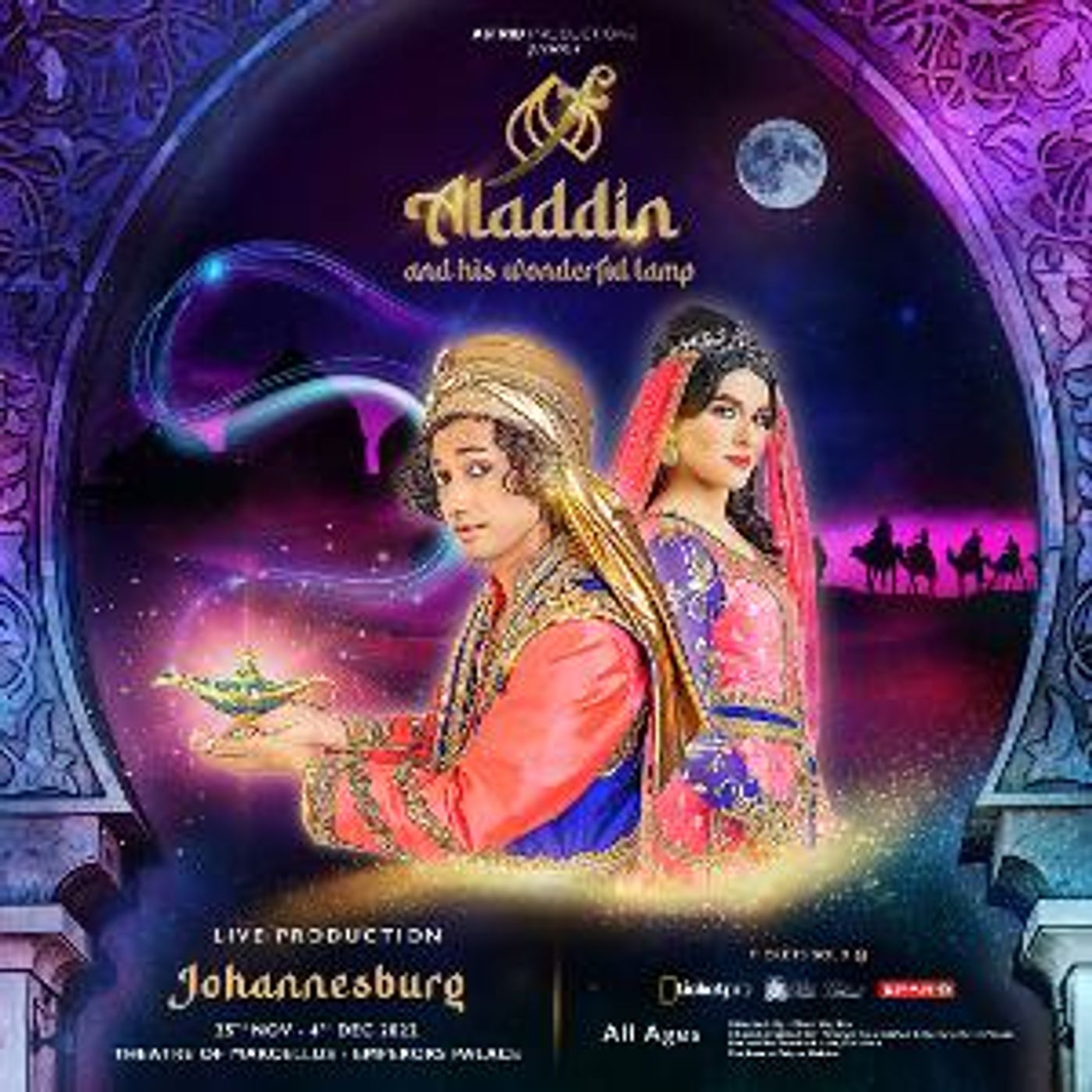 ALADDIN AND HIS WONDERFUL LAMP Announced in Johannesburg  Image