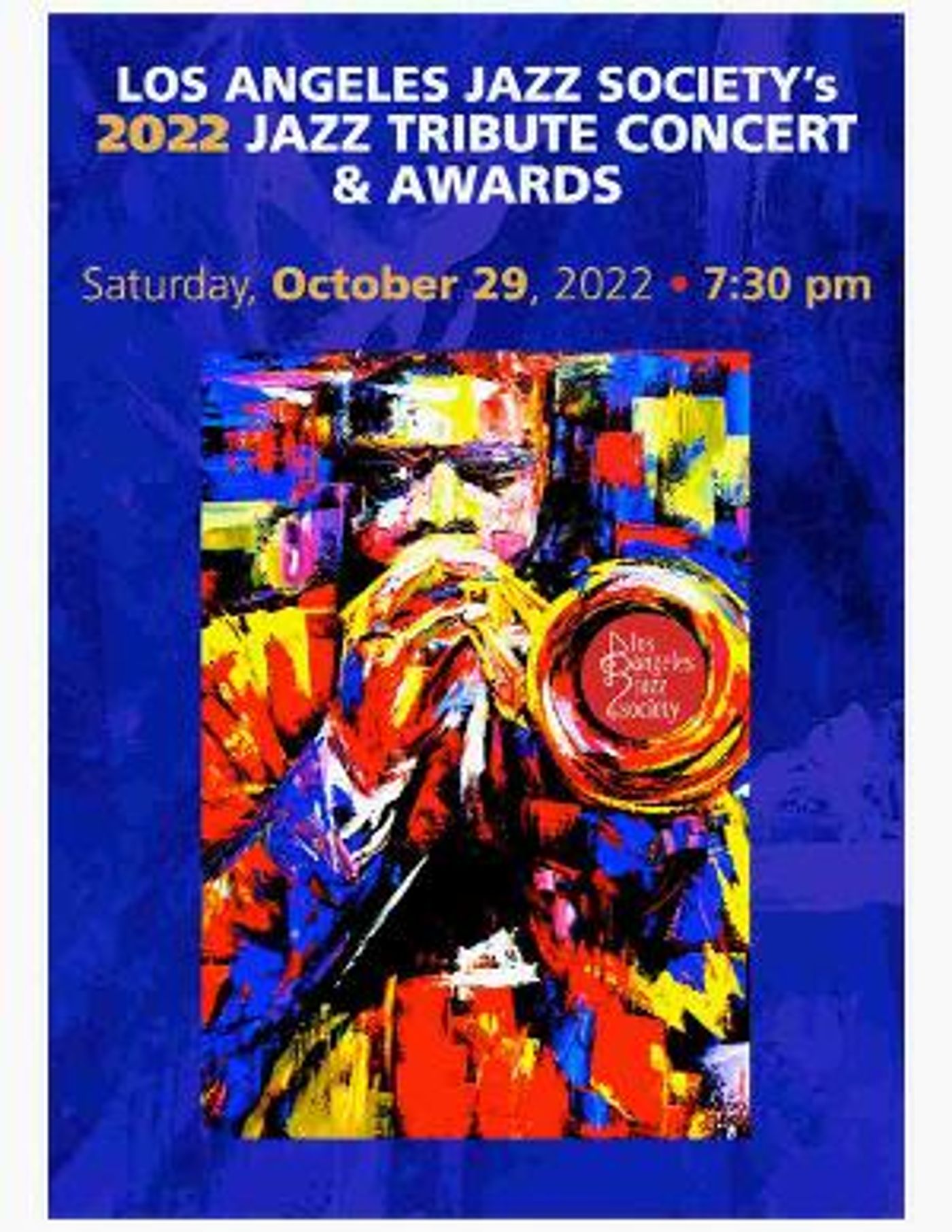 Los Angeles Jazz Society Tribute and Awards to Be Held Later This Month  Image