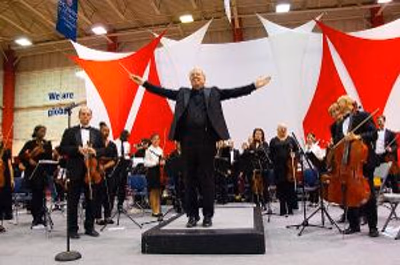 65 Piece Orchestra Accompanies Youth Violinists in Free Concert Honoring Late Music Teacher  Image