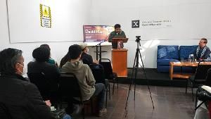 Recuerdan A David Huerta En El Centro De Creación Literaria Xavier Villaurrutia Del Inbal  Image