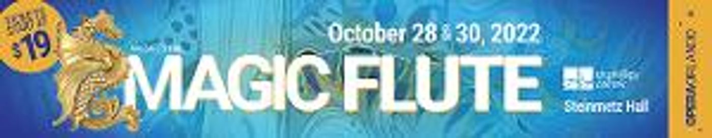 Opera Orlando's 2022-23 Opera Everlasting Season Opens With Mozart's THE MAGIC FLUTE  Image