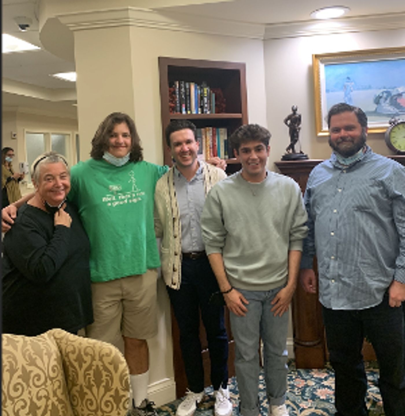 Algonquin Arts Theatre Performers From MAN OF LA MANCHA Visits Sunnyside Manor For a Presentation  Image