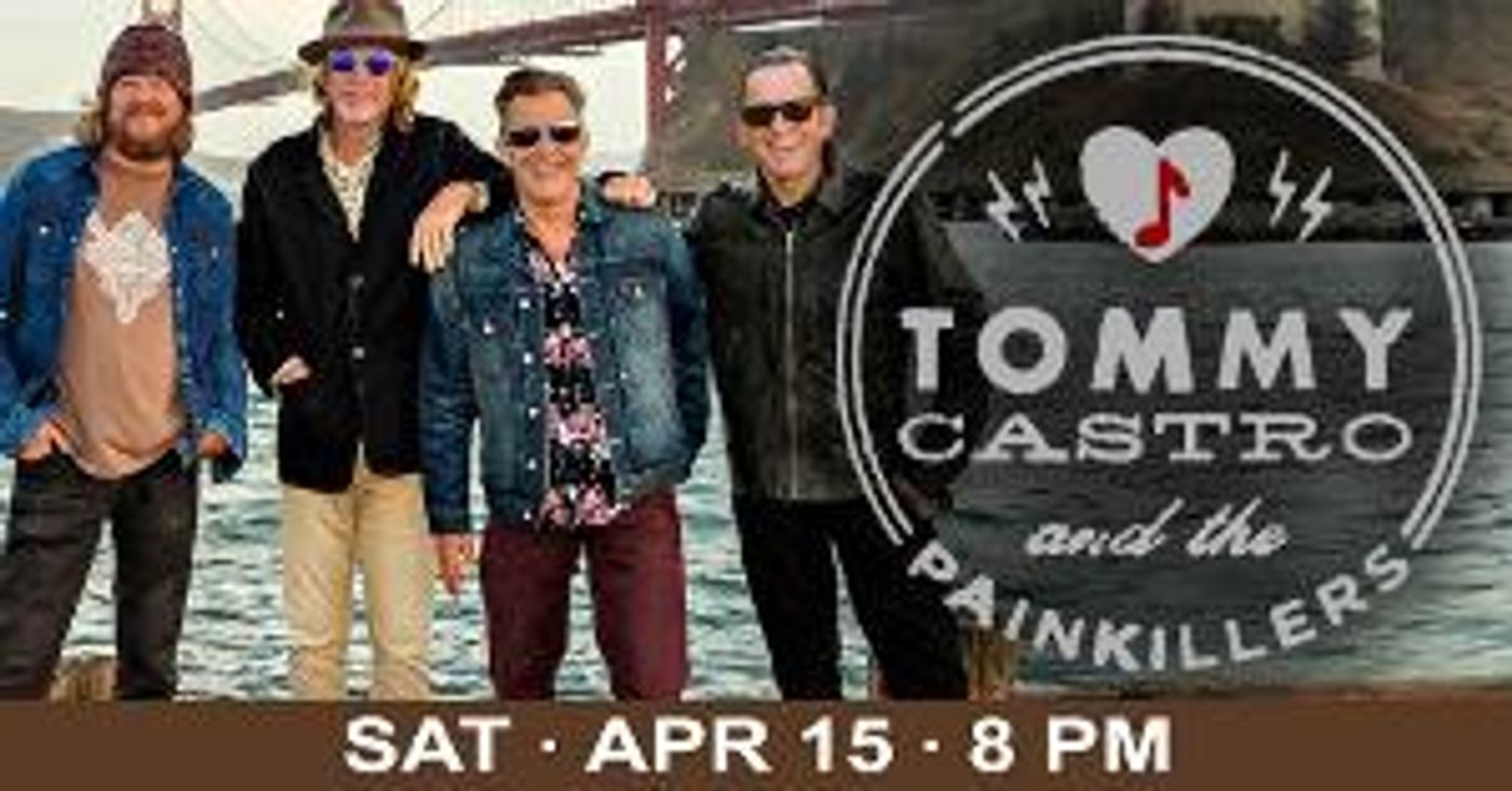 Tommy Castro & The Painkillers Come to Studio Theatre April 2023  Image