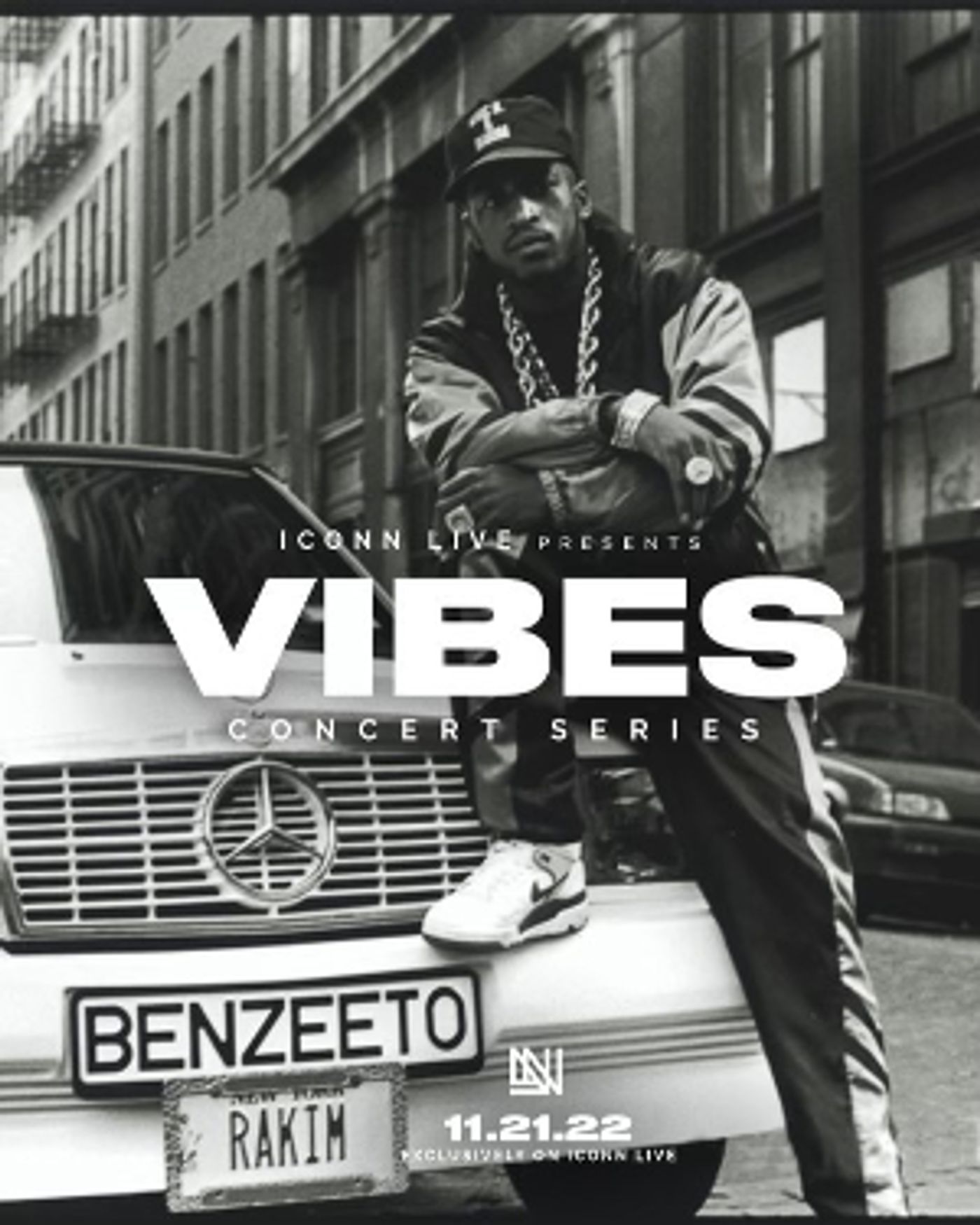 Tickets Are On Sale Now For Vibes Concert Series Featuring Rakim At Sony Hall  Image