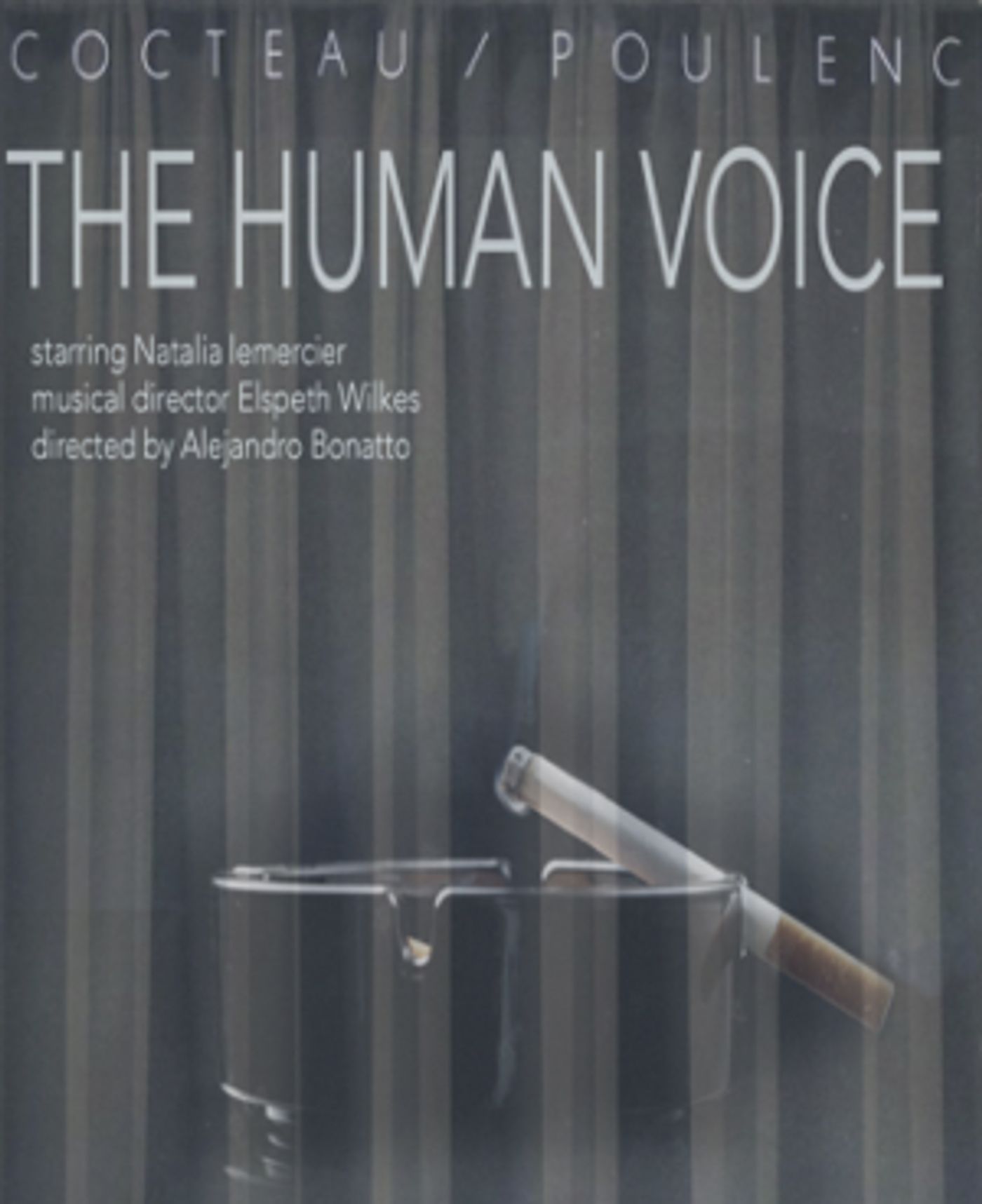 Opera Returns To Charing Cross Theatre With THE HUMAN VOICE  Image