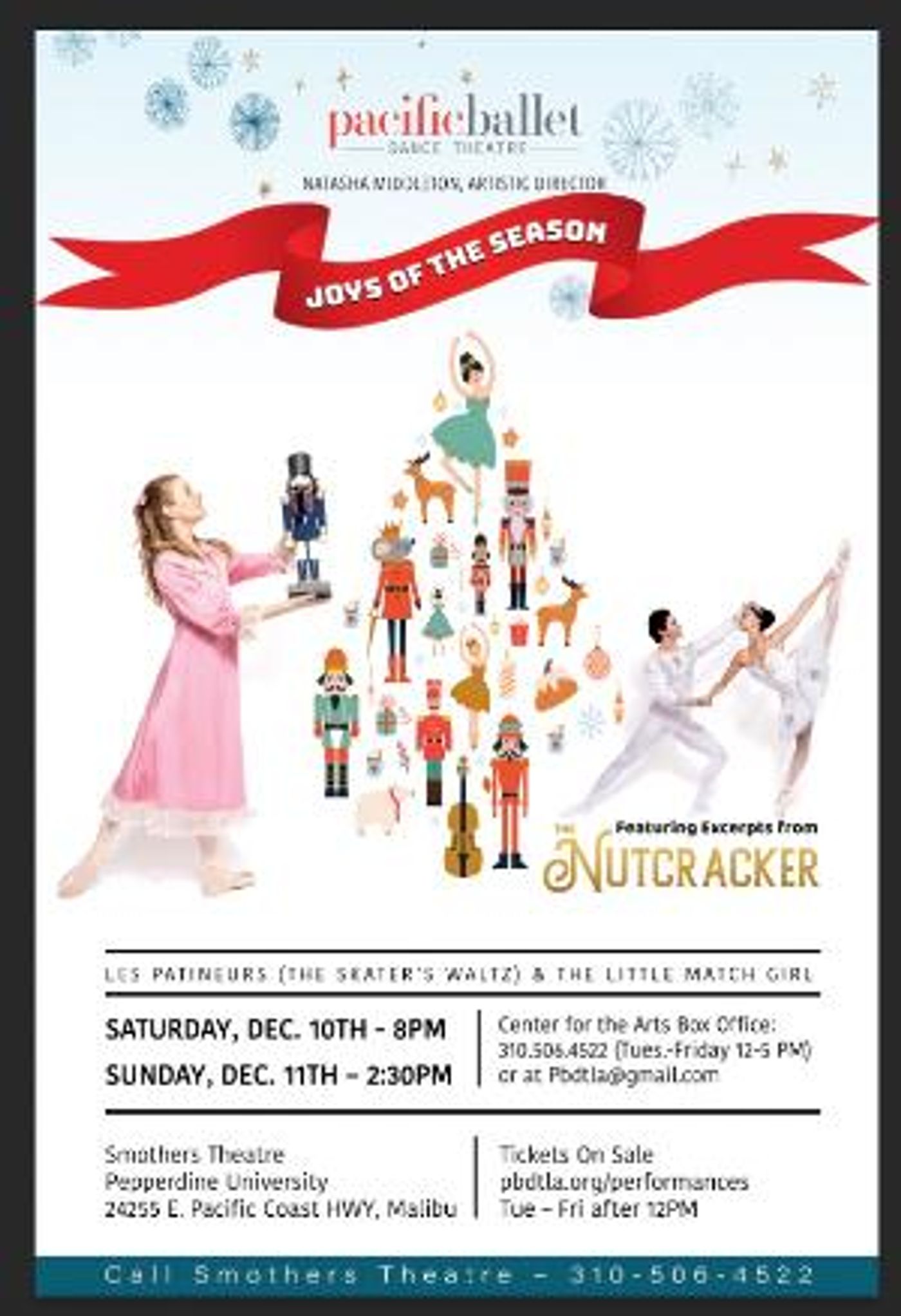 Pacific Ballet Dance Theatre Presents JOYS OF THE SEASON  Image