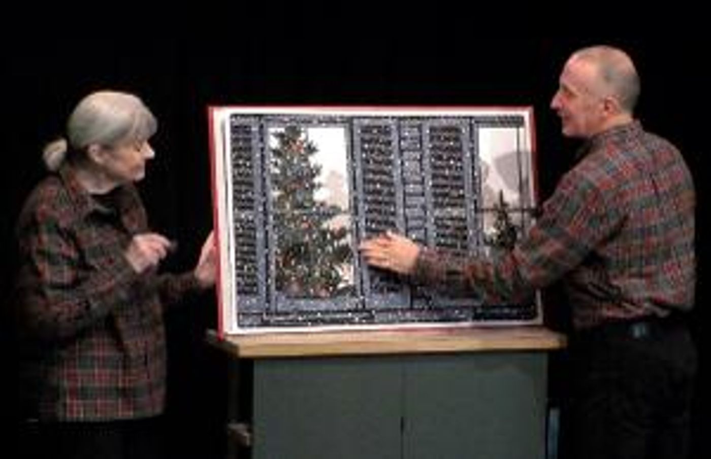 Pontine Theatre Performs Donald Hall's CHRISTMAS SNOW  Image