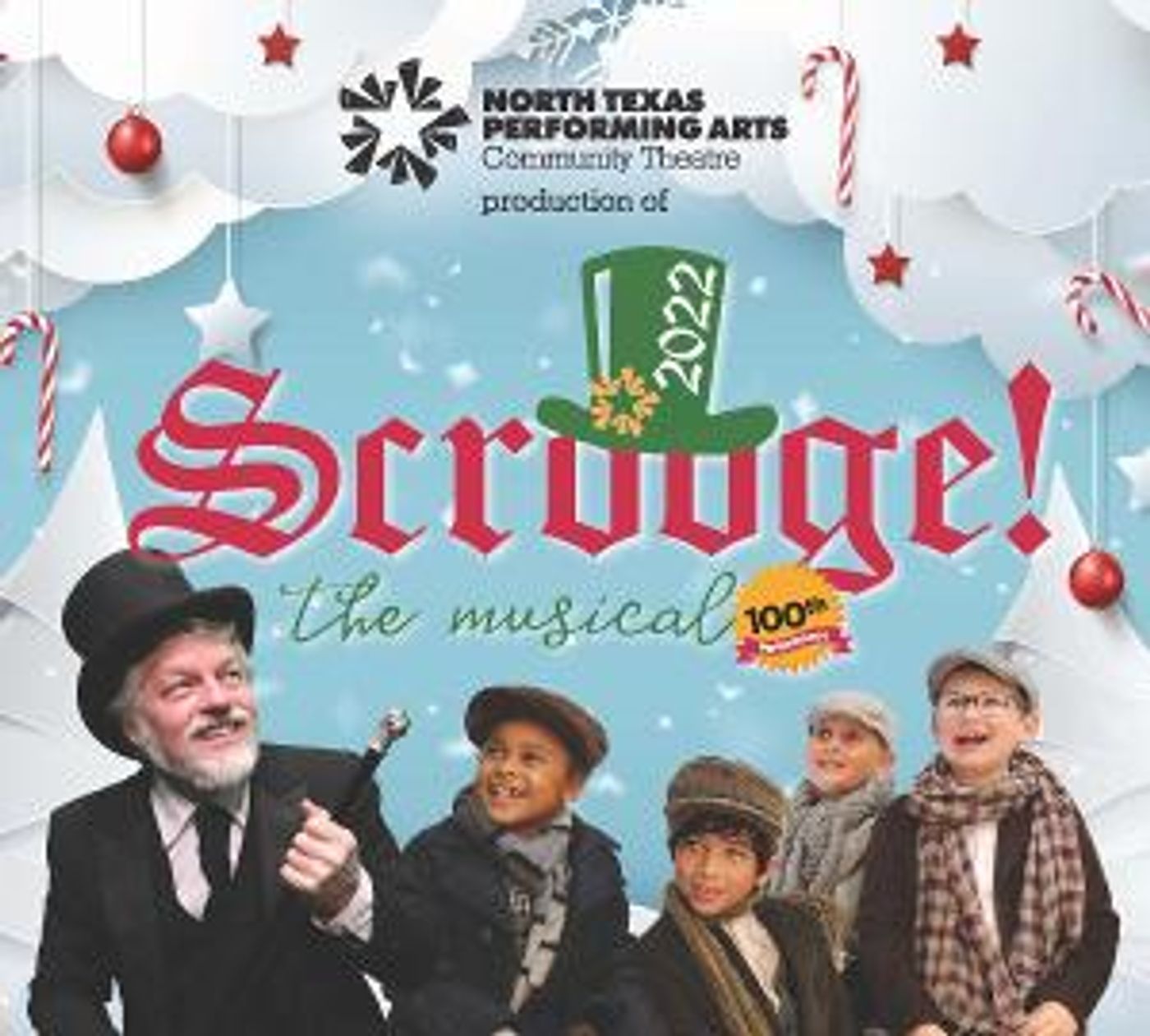 North Texas Performing Arts to Stage 100th Performance of SCROOGE! THE MUSICAL  Image