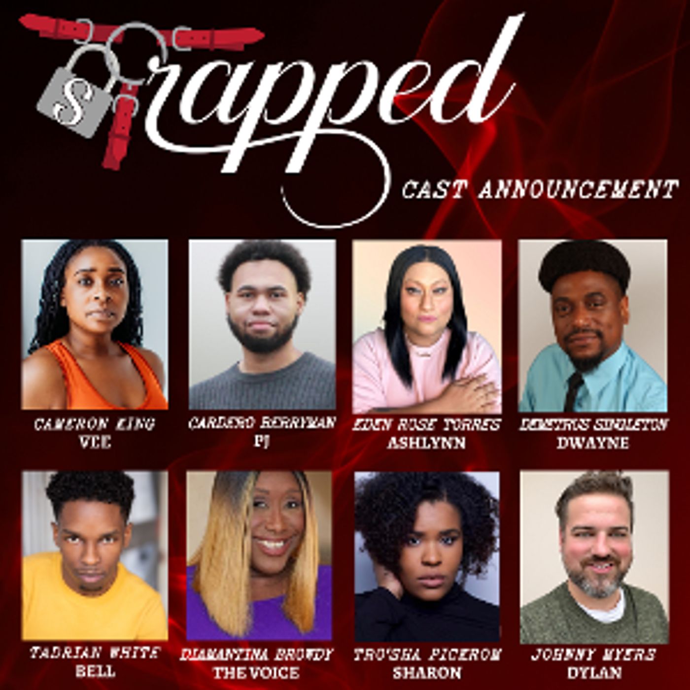 Casting Announced For Dr. Arelia Johnson and Bryan-Keyth Wilson's STRAPPED  Image
