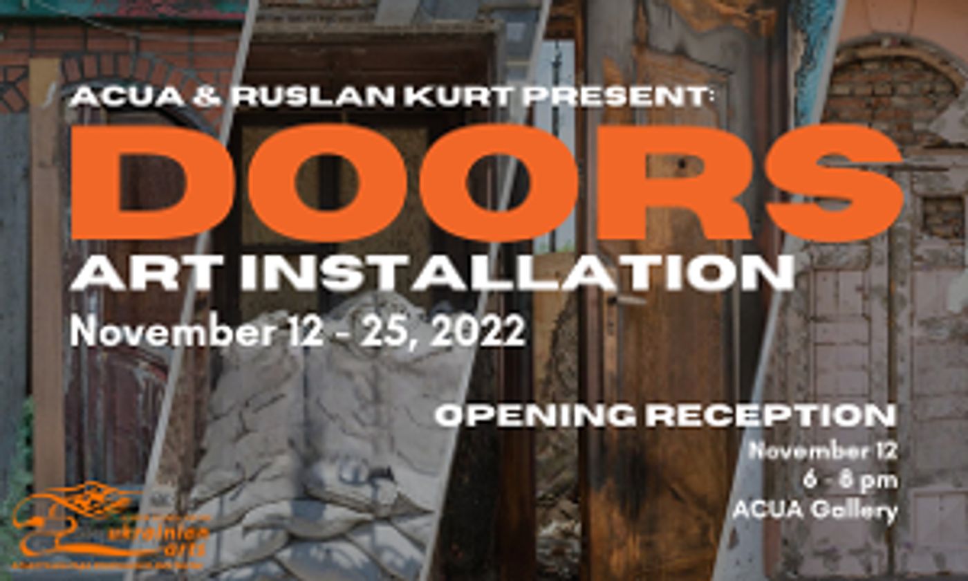Alberta Council For The Ukrainian Arts Presents DOORS Art Installation  Image