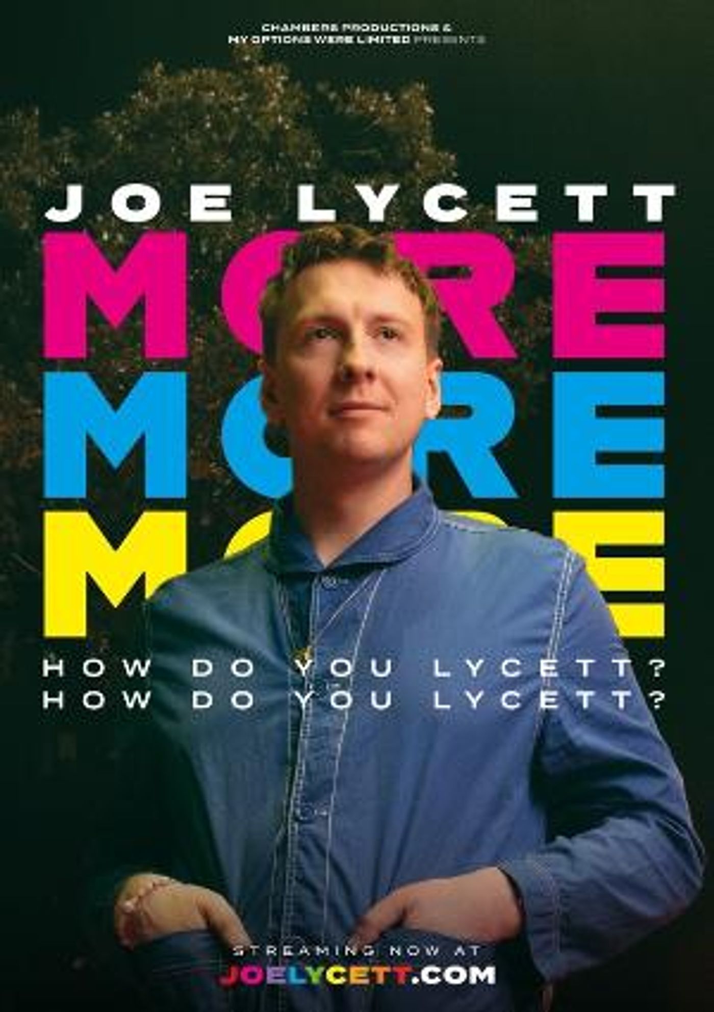 Joe Lycett's MORE, MORE, MORE? HOW DO YOU LYCETT? HOW DO YOU LYCETT? Is Available To Stream This Week  Image