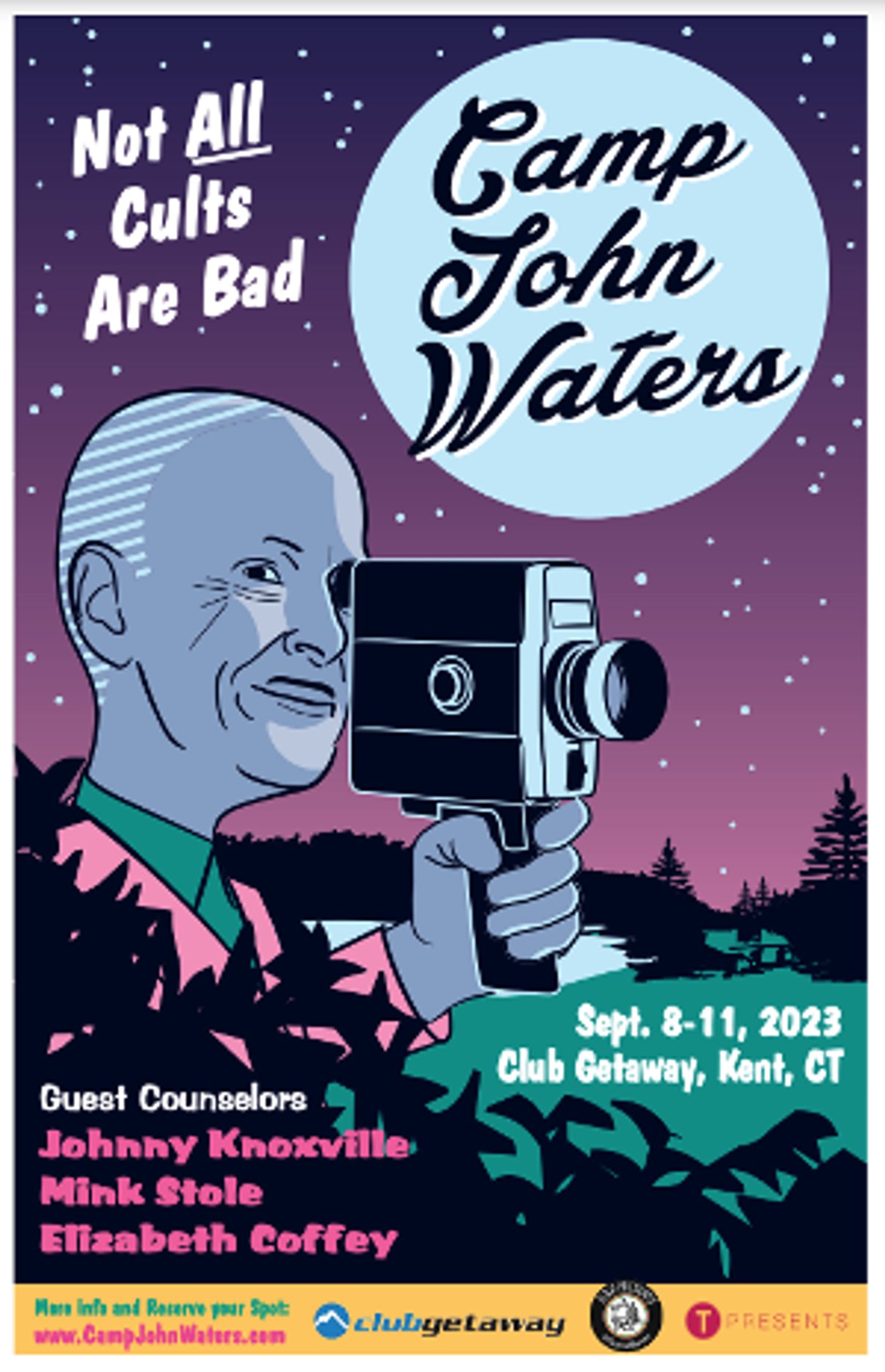 Johnny Knoxville is Coming To Camp John Waters at Club Getaway Next Fall  Image