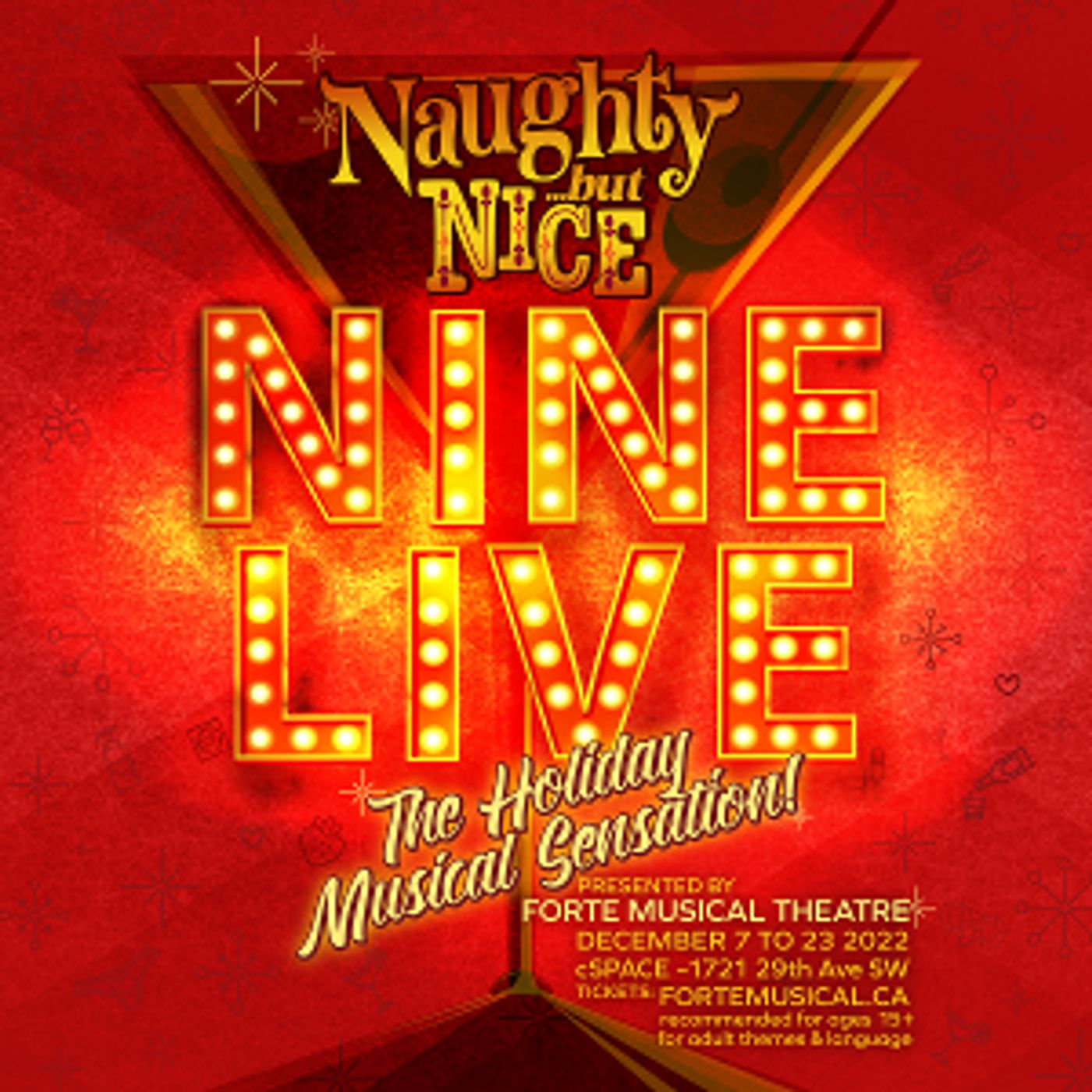 NAUGHTY... BUT NICE! Returns To Forte Musical Theatre Guild for Its 9th Holiday Season!  Image