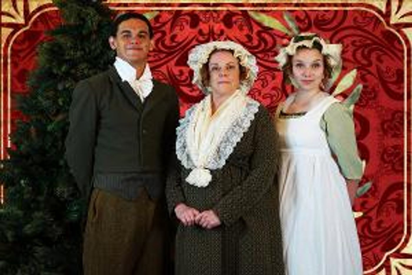 Stolen Shakespeare Guild Presents THE WICKHAMS, CHRISTMAS AT PEMBERLEY  Image