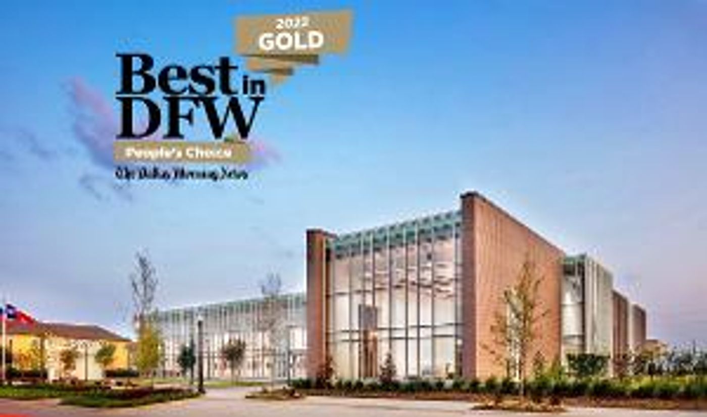 Coppell Arts Center Named Best Live Theatre Venue In DFW; Arts Center Takes Gold Medal In Dallas Morning News People's Choice Awards  Image