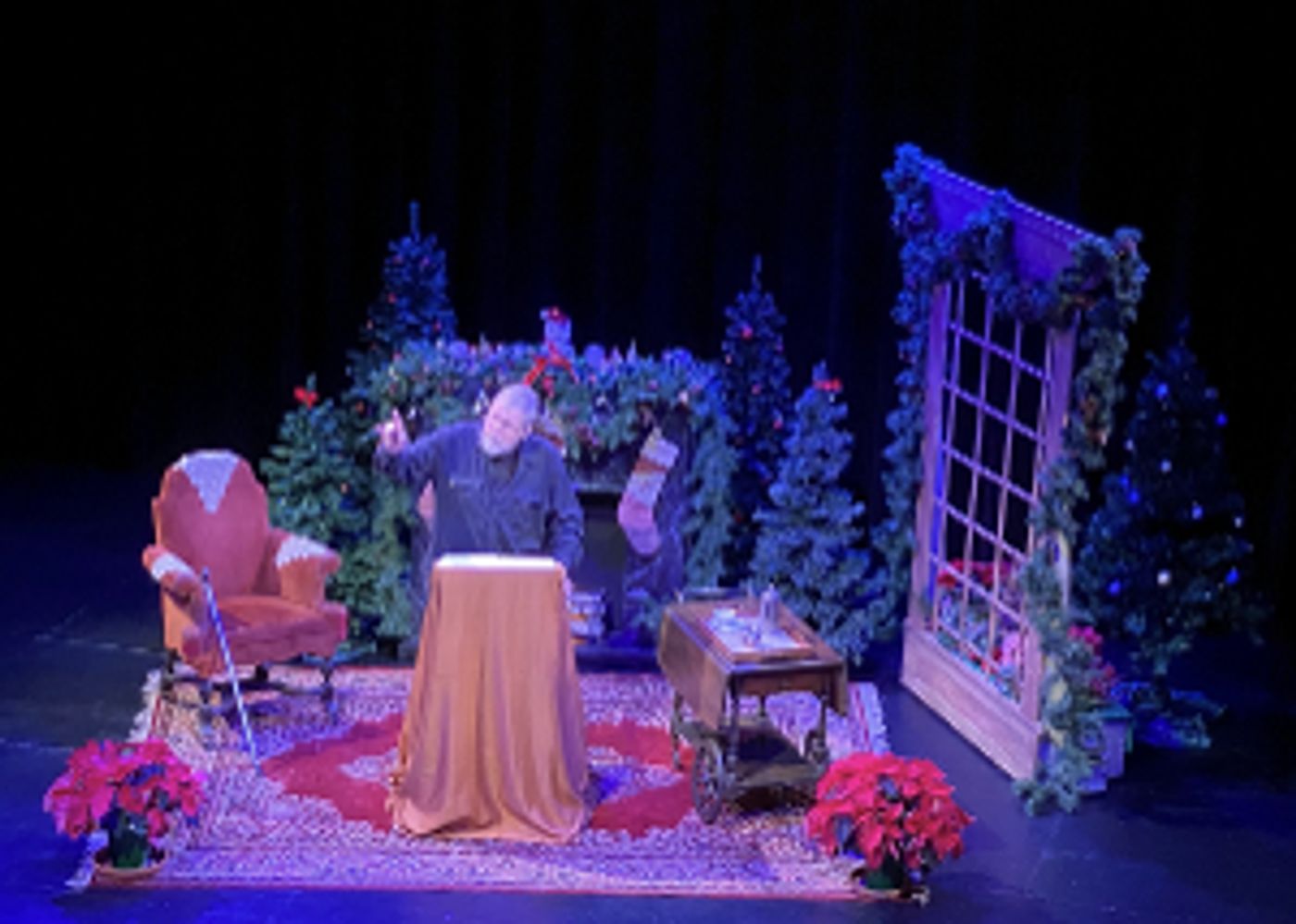 Lost Nation Theater Presents Willem Lange's Inimitable Telling Of A CHRISTMAS CAROL: A GHOST STORY, December 16  Image