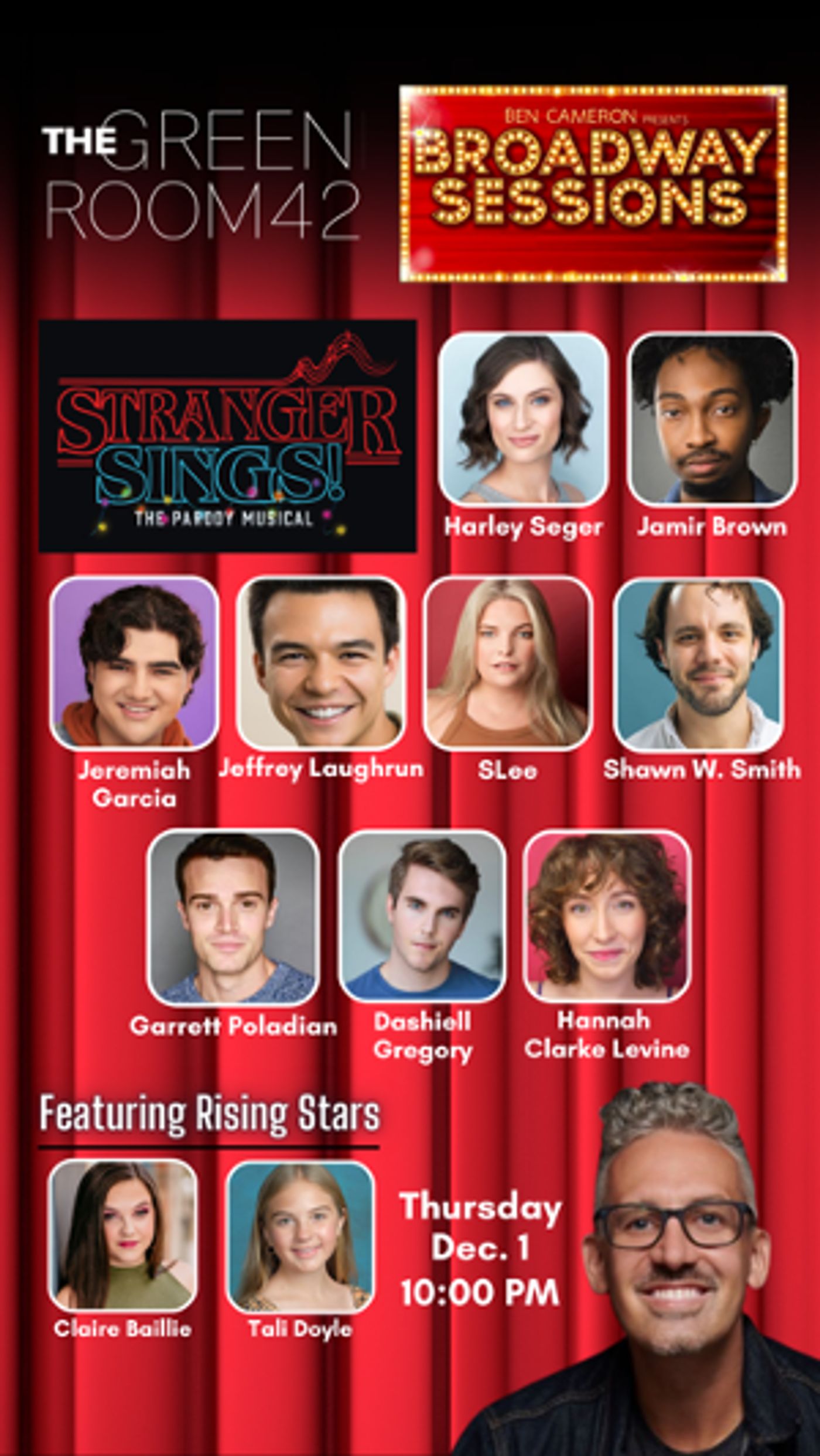 Stranger Sings Cast Brings The 'Upside Down' to Broadway Sessions This Week  Image
