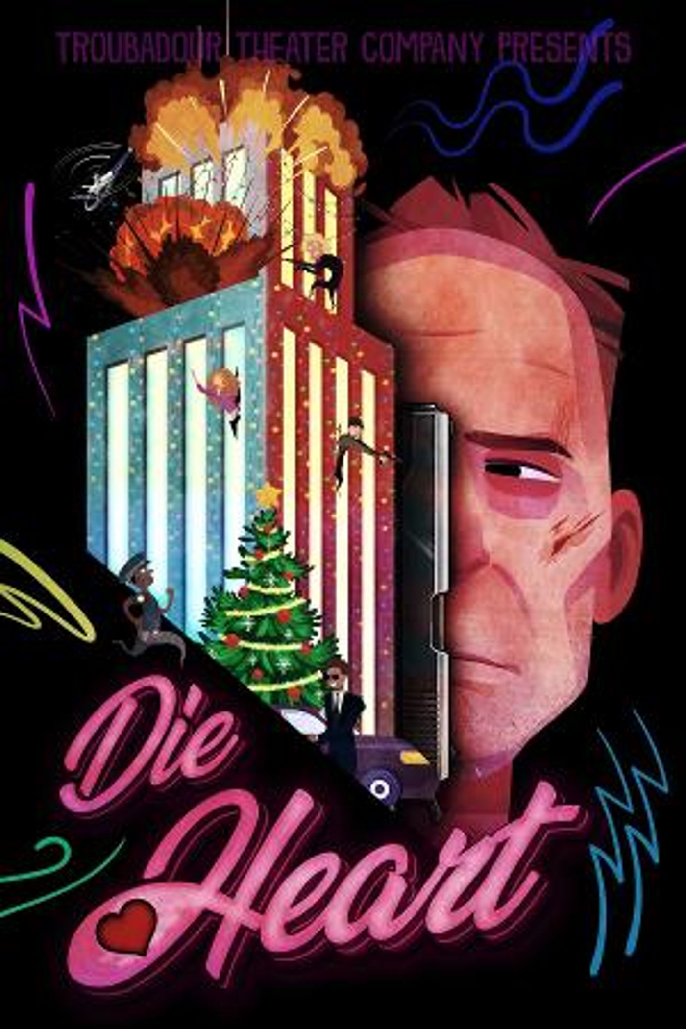 Troubadour Theater Company Presents World Premiere Holiday Event, DIE HEART  Image