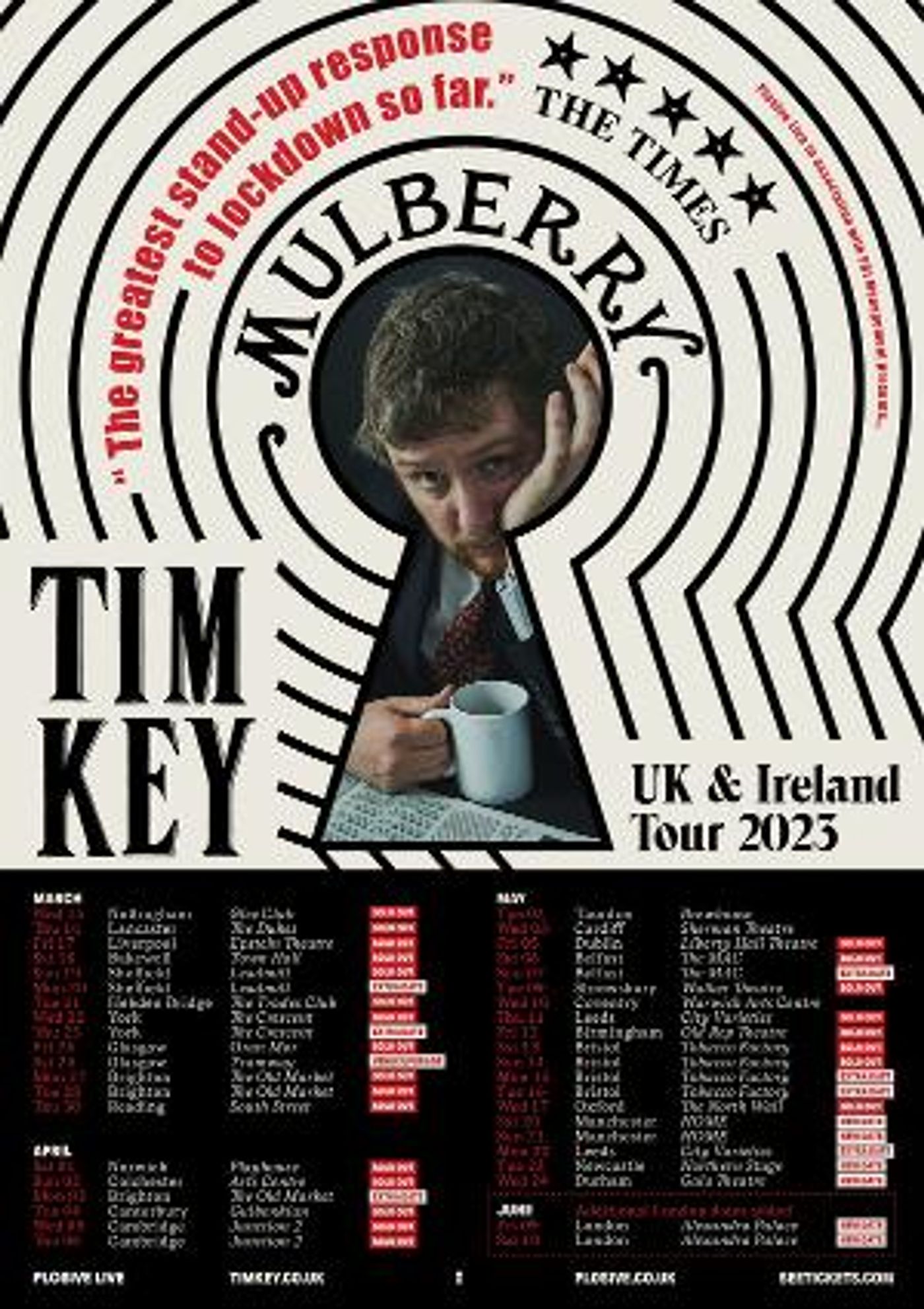 Extra Dates Added To Tim Key's Live Tour For 2023  Image