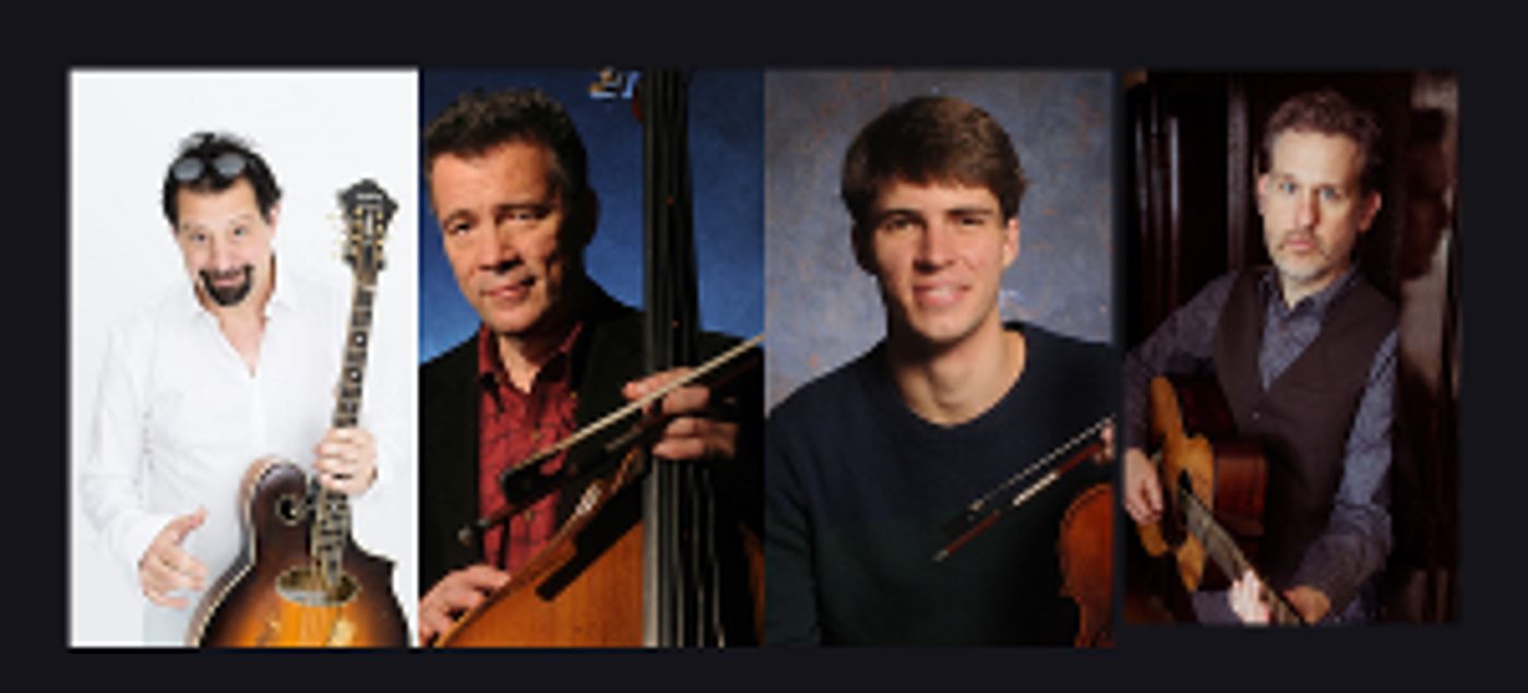 Mike Marshall, Edgar Meyer, George Meyer, And Bryan Sutton To Perform Together At The Moore Theatre    Image