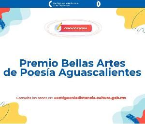 Abren Convocatoria Para El Premio Bellas Artes De Poesía Aguascalientes 2023  Image