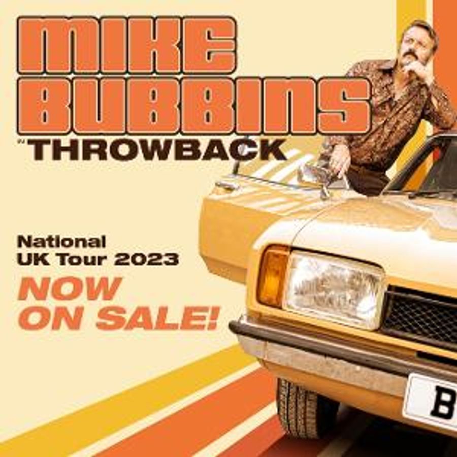 Mike Bubbins Announces First Ever Solo UK Tour With THROWBACK Image