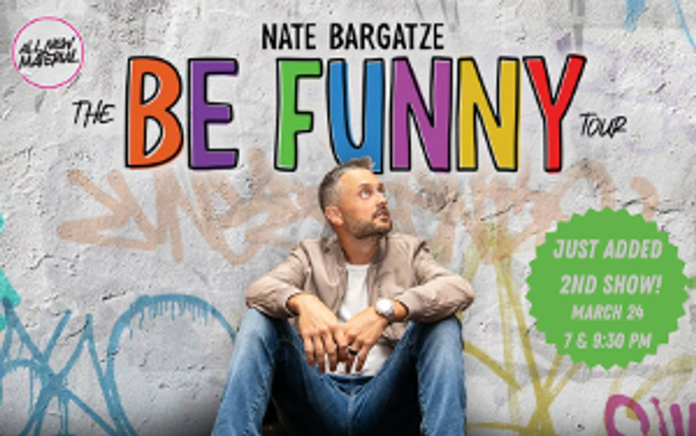 Nate Bargatze Comes to the King Center for the Performing Arts in March  Image