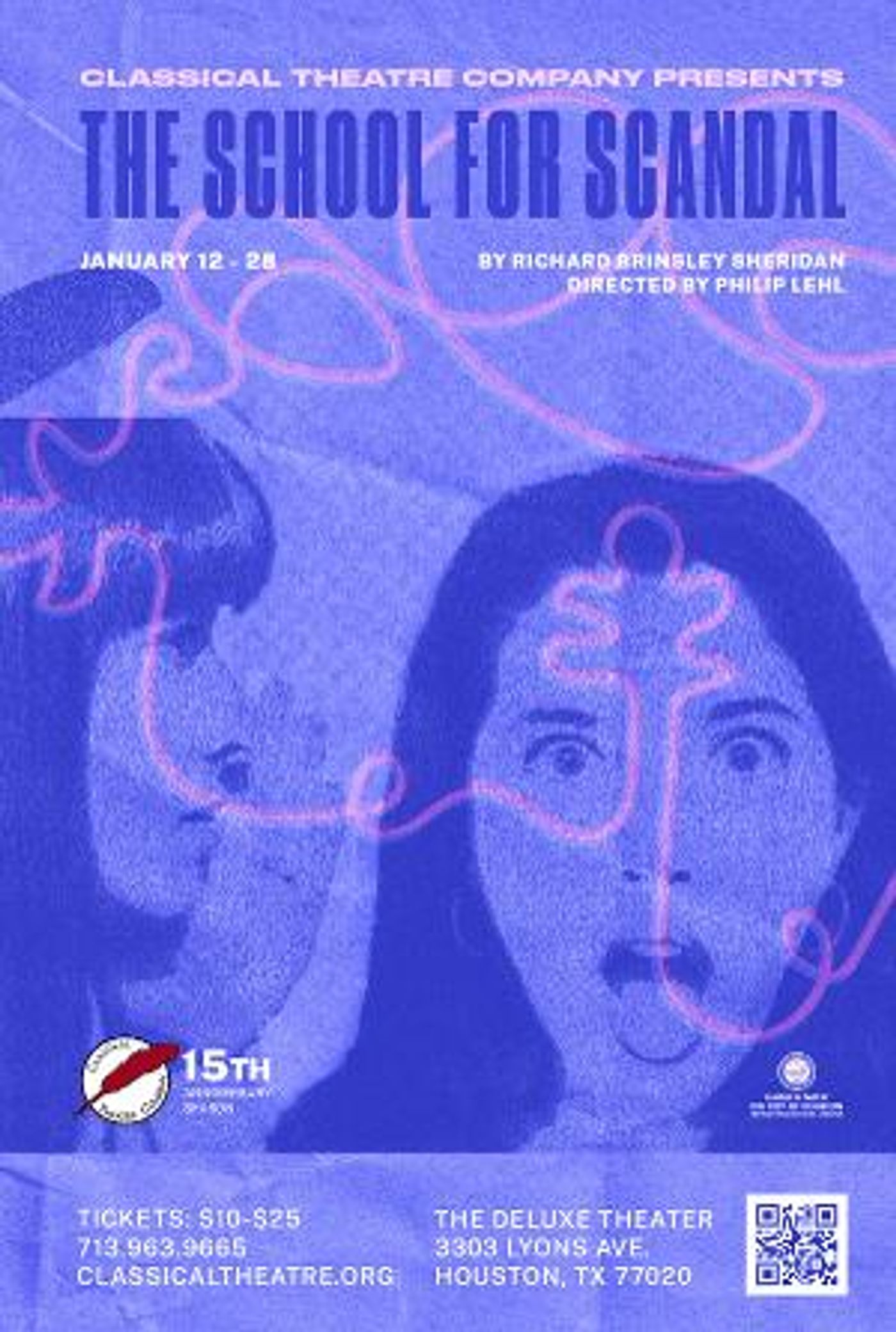 Classical Theatre Company Presents THE SCHOOL FOR SCANDAL  Image