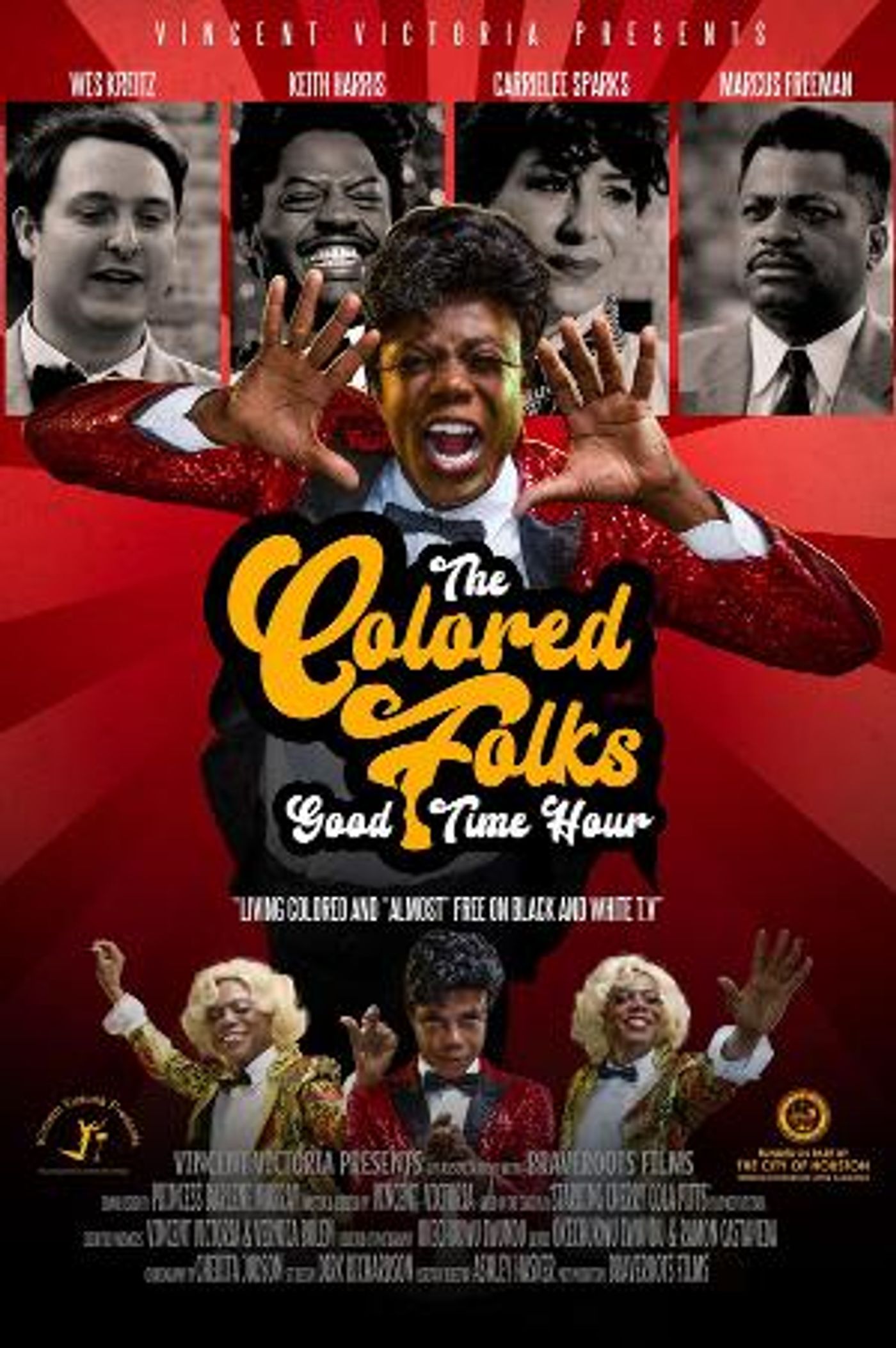 Vincent Victoria Presents Will Screen THE COLORED FOLKS GOODTIME HOUR on New Year's Eve  Image