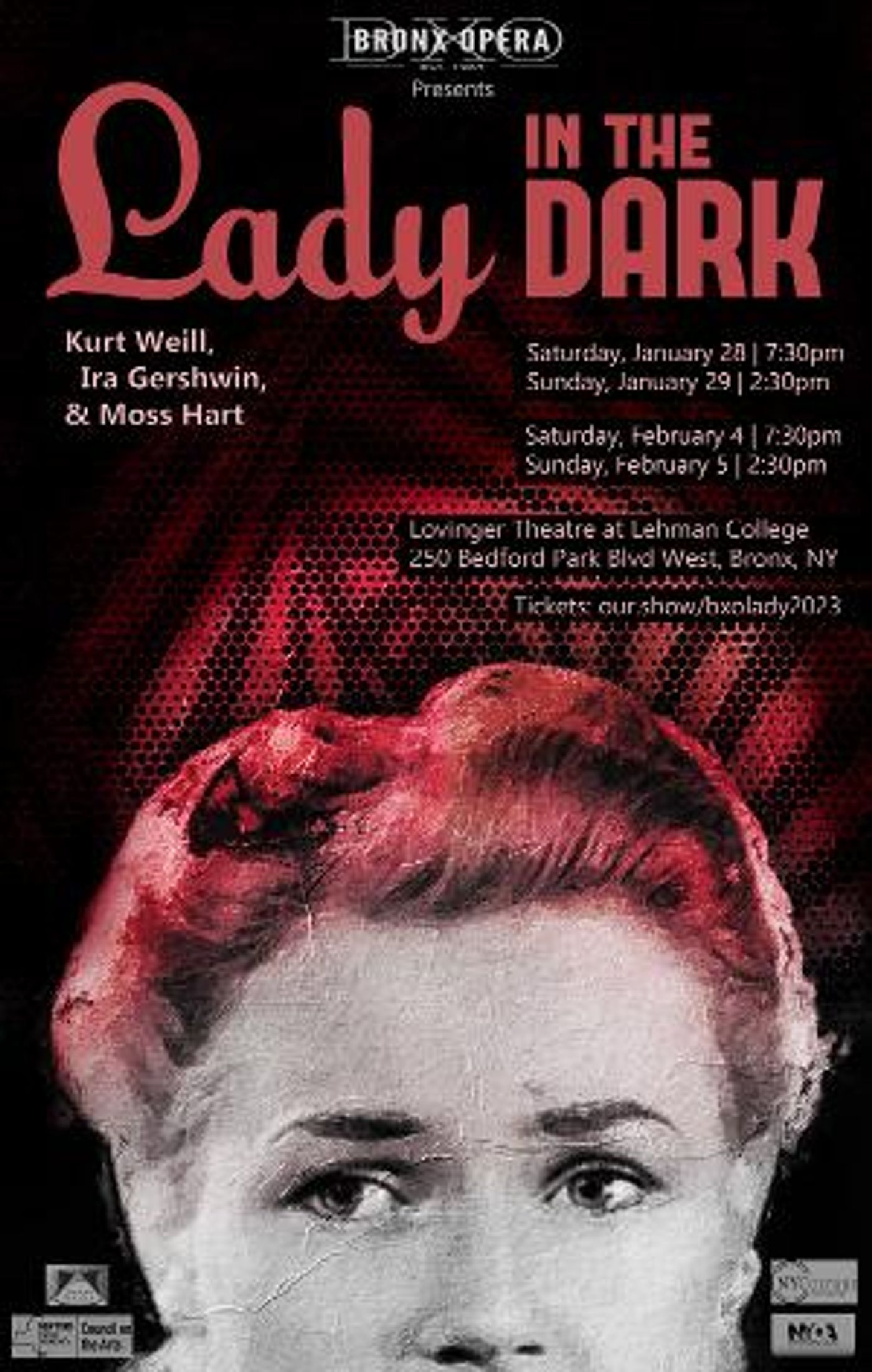 Bronx Opera Company to Present LADY IN THE DARK Beginning This Month  Image