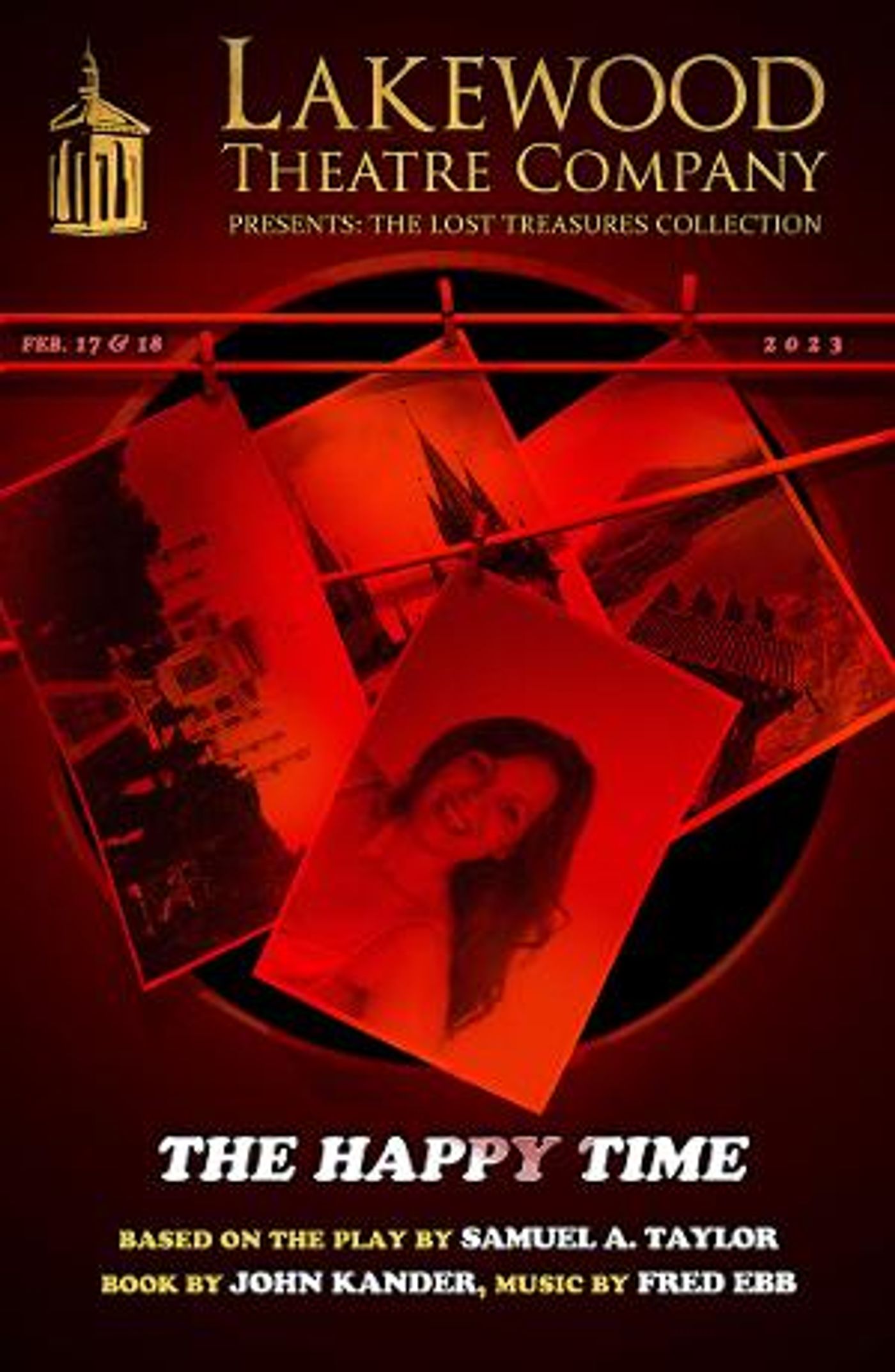 Lakewood Theatre Company Presents The Musical THE HAPPY TIME February 17-18  Image