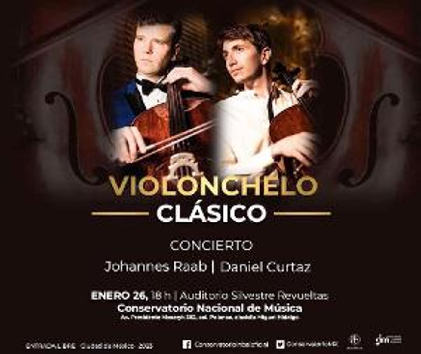 Johannes Raab Y Daniel Curtaz Ofrecerán Clases Magistrales En El Conservatorio A Estudiantes Y Externos  Image