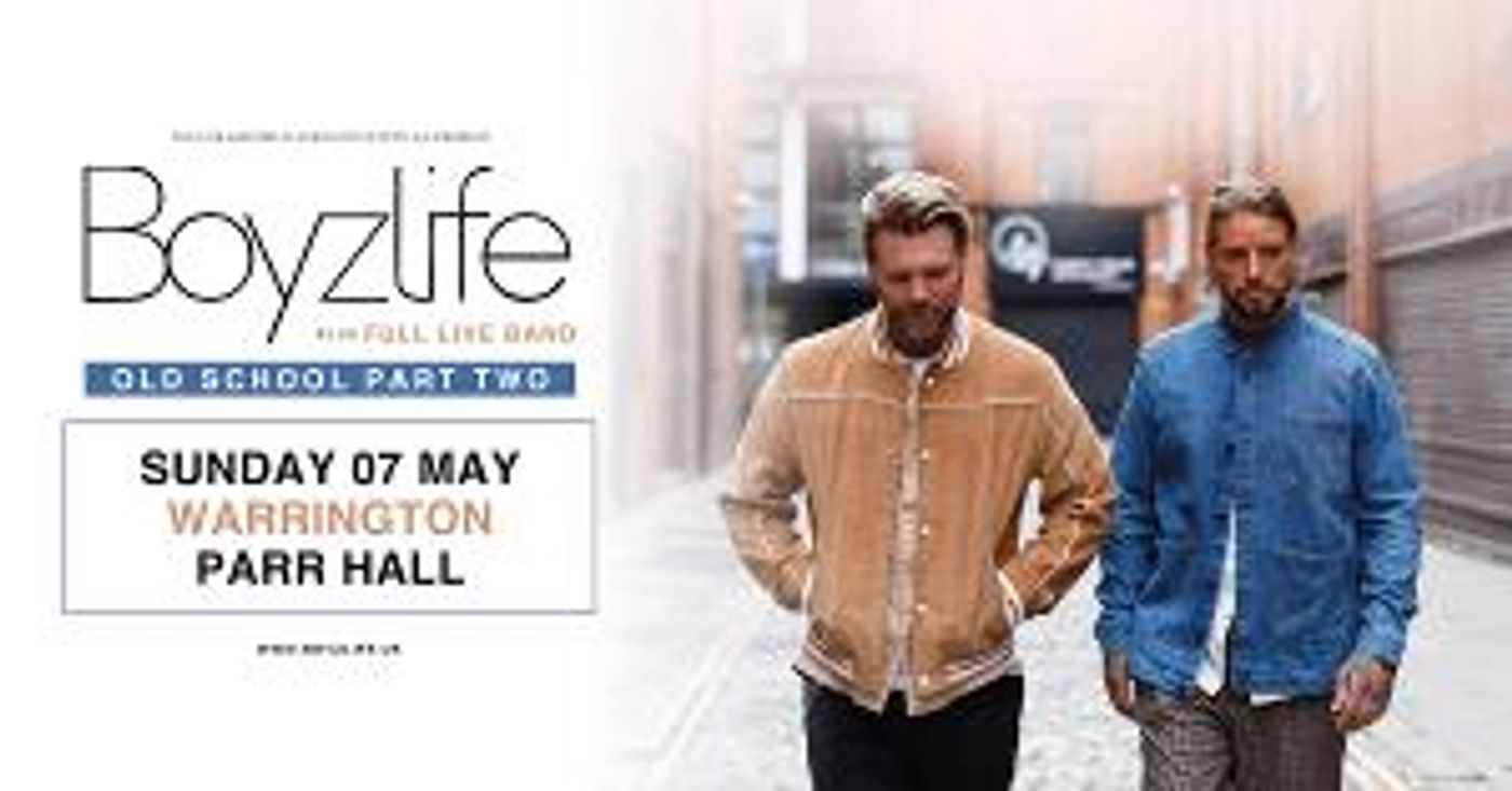 Boyzone And Westlife Stars Team Up For Night Of Hits At Parr Hall  Image