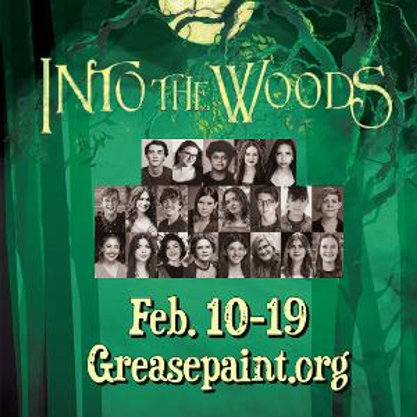 Greasepaint Youtheatre Presents INTO THE WOODS Beginning Next Week  Image