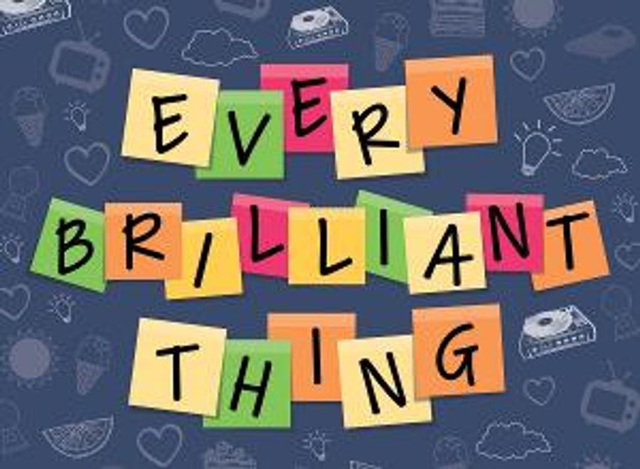 New Jewish Theatre Presents EVERY BRILLIANT THING Starring Will Bonfiglio Image
