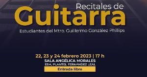 Estudiantes De La Escuela Superior De Música Del Inbal Demostrarán Formación Académica En Recitales De Guitarra  Image