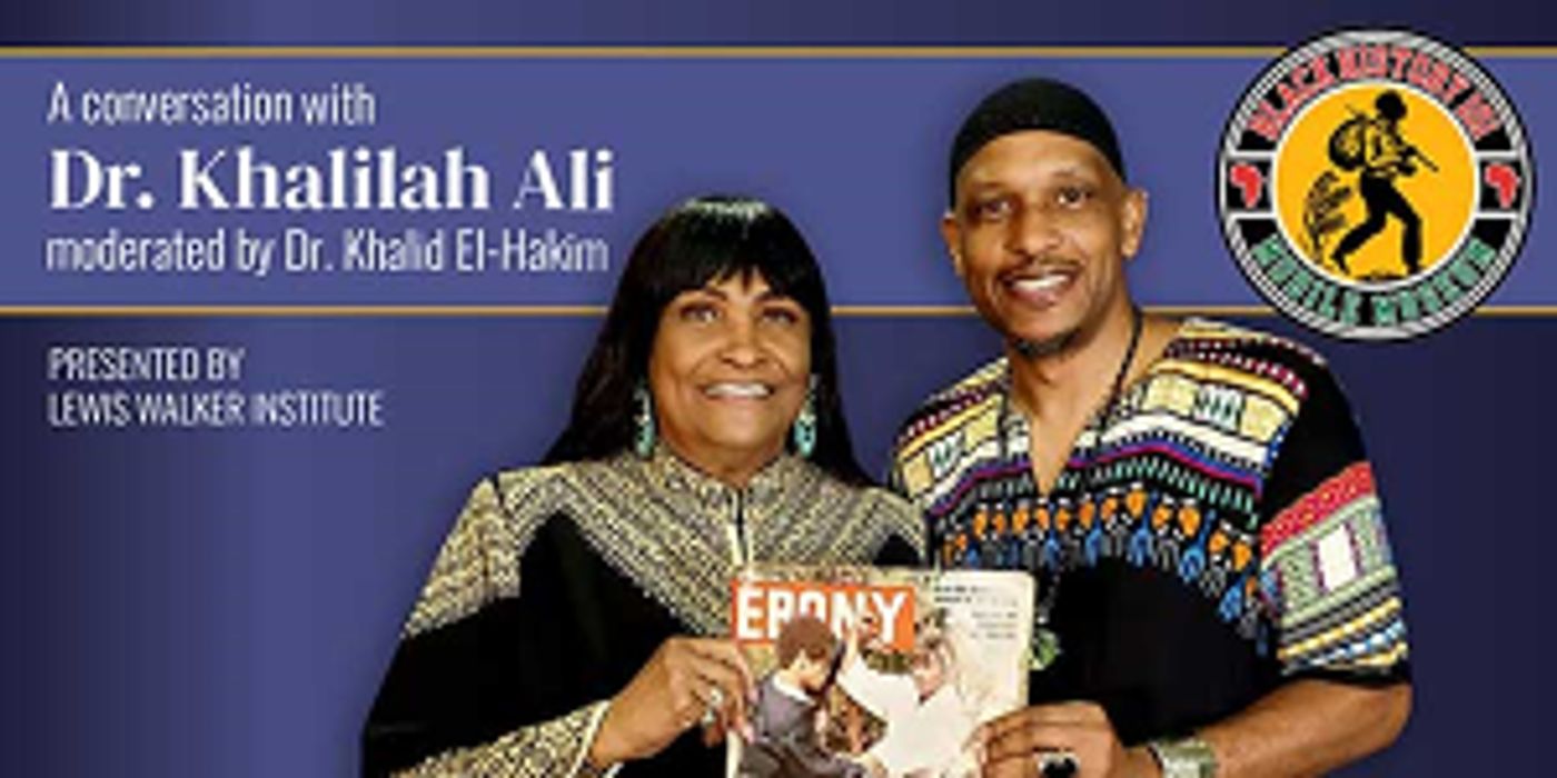 A Conversation With Dr. Khalilah Ali Comes To Kalamazoo's Miller Auditorium  Image