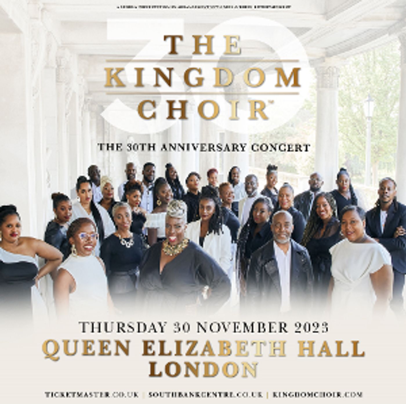 The Kingdom Choir Announce 30th Anniversary Concert at London Queen Elizabeth Hall in November  Image