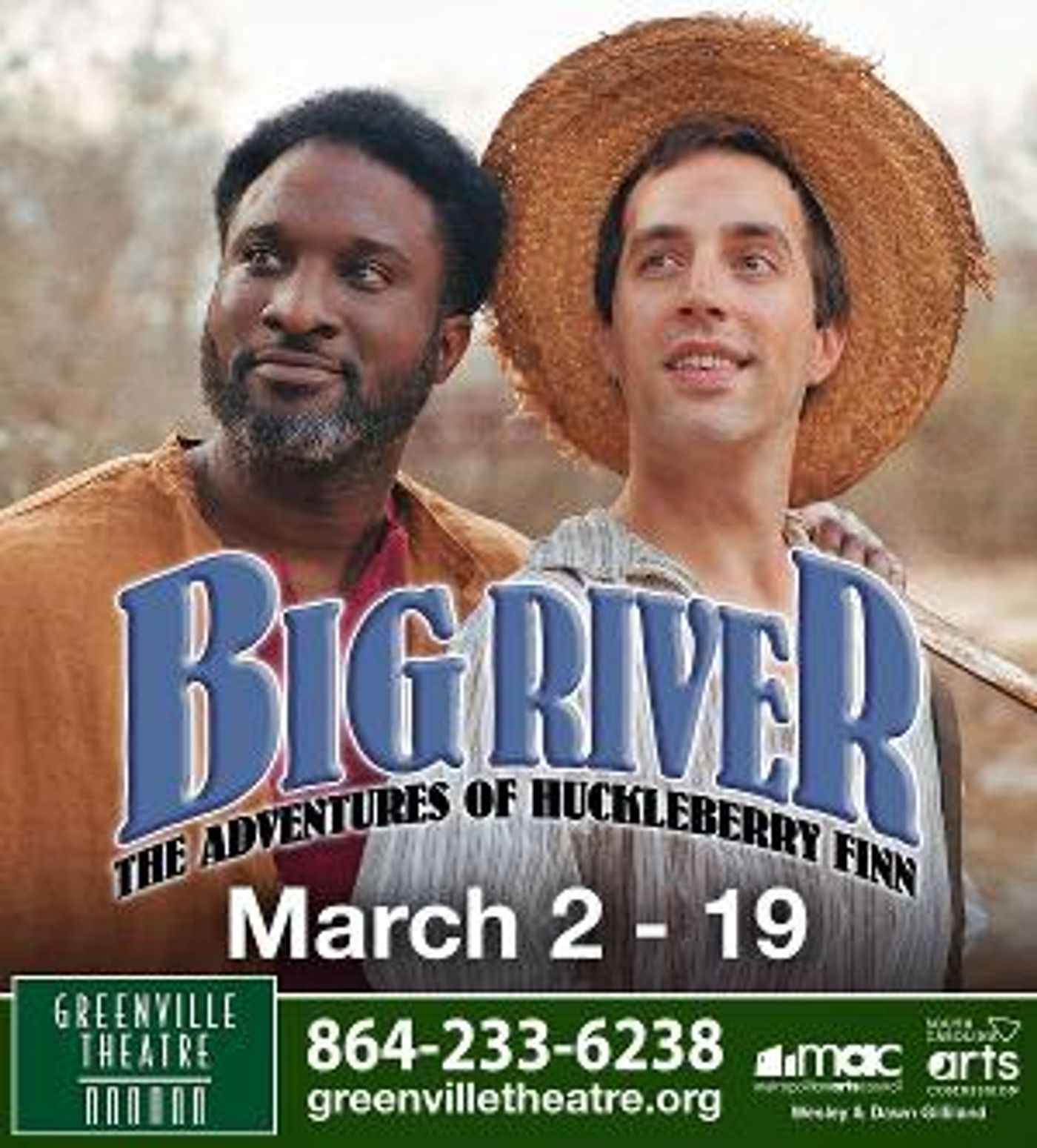 Greenville Theatre Presents BIG RIVER  Image