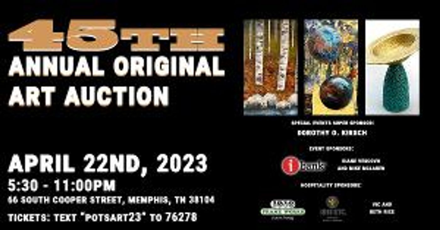 Playhouse On The Square Celebrates Its 45th Annual Original Art Auction  Image