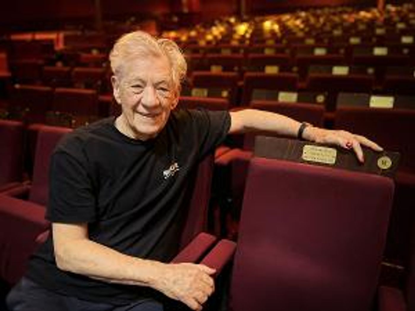 Sir Ian McKellen and John Bishop Awarded Seats in the Wolverhampton Grand Theatre Auditorium  Image